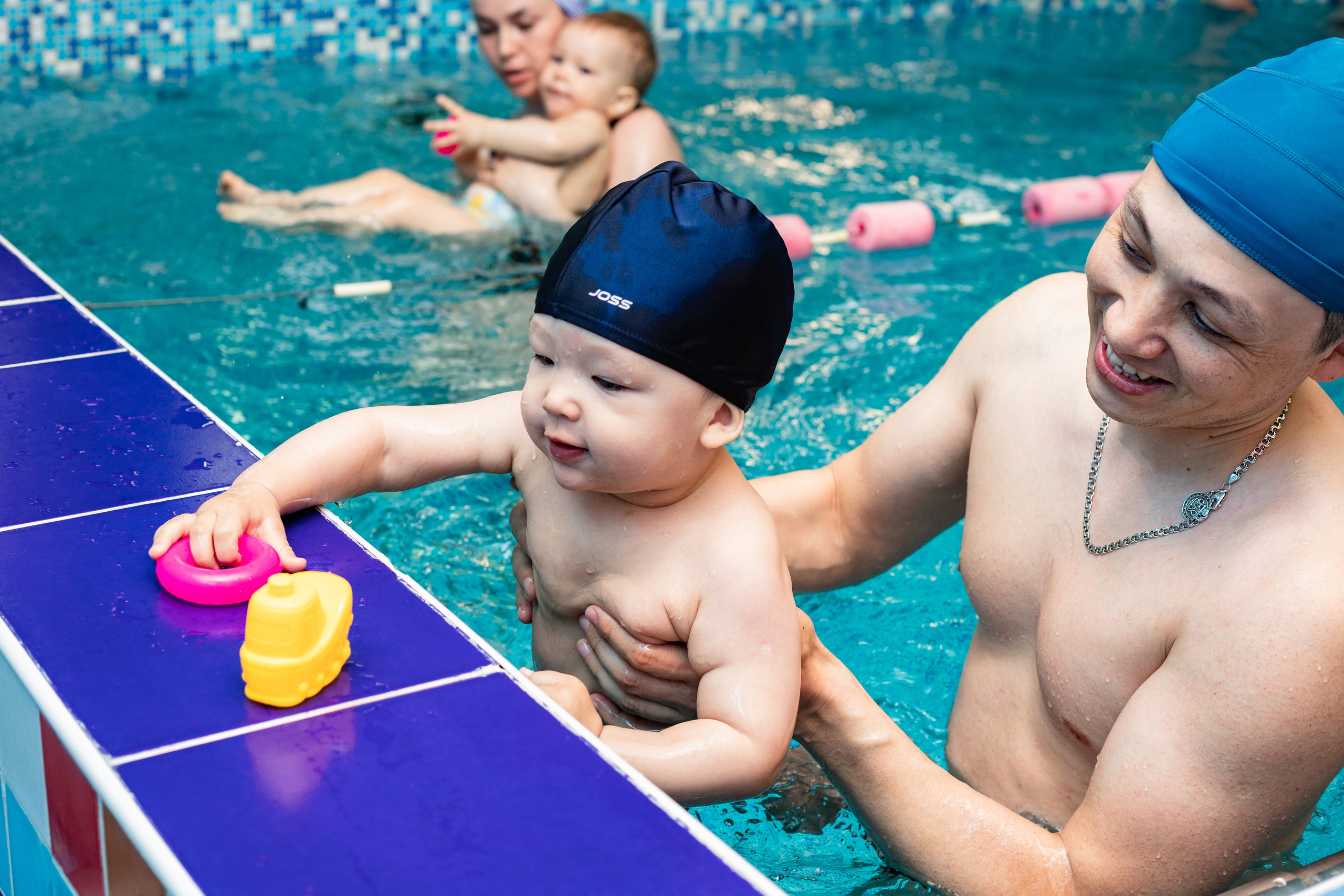 Репортажная съёмка в бассейне