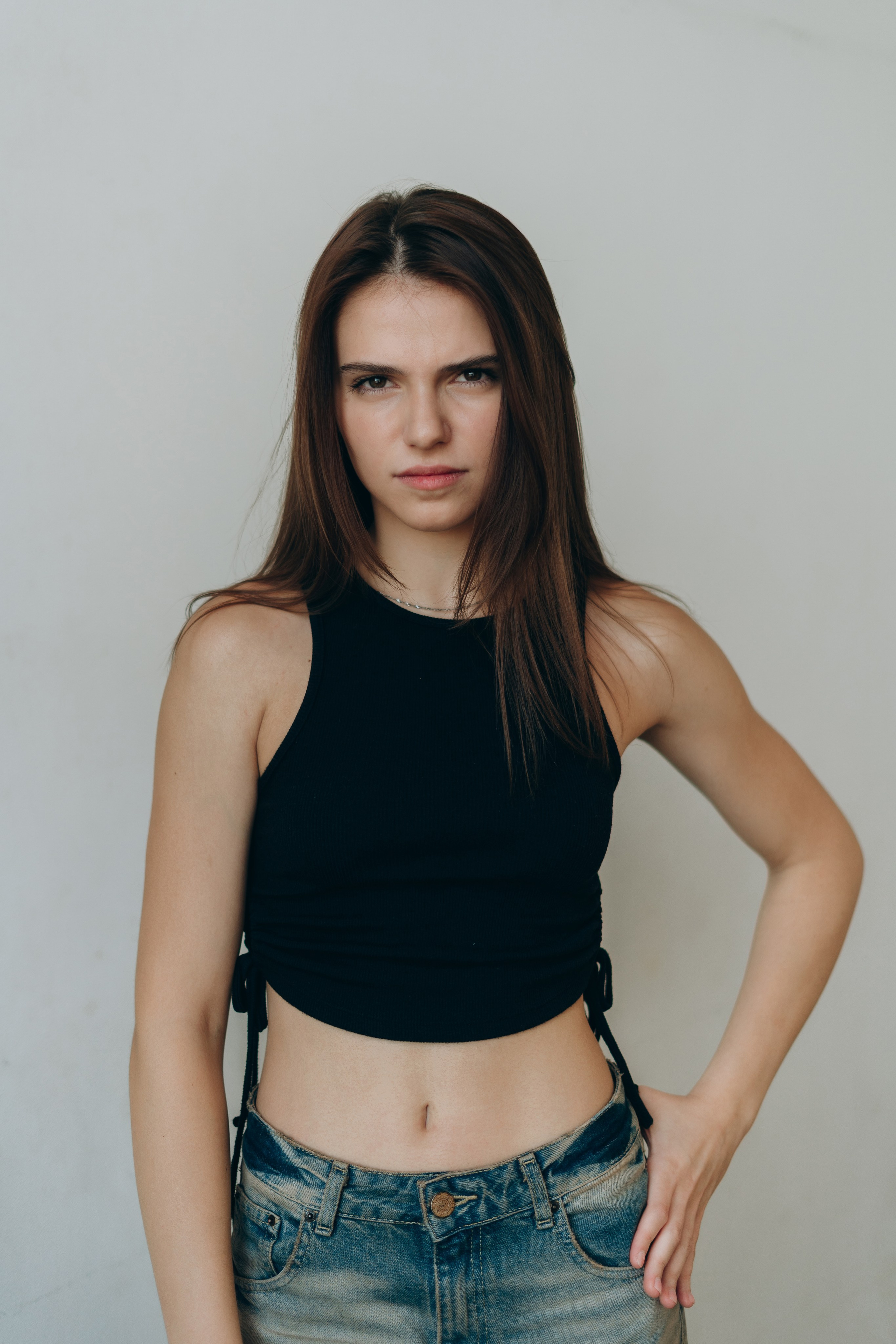 Настя. Модельные тесты. Фотограф Москва Виктория-Антуанетта