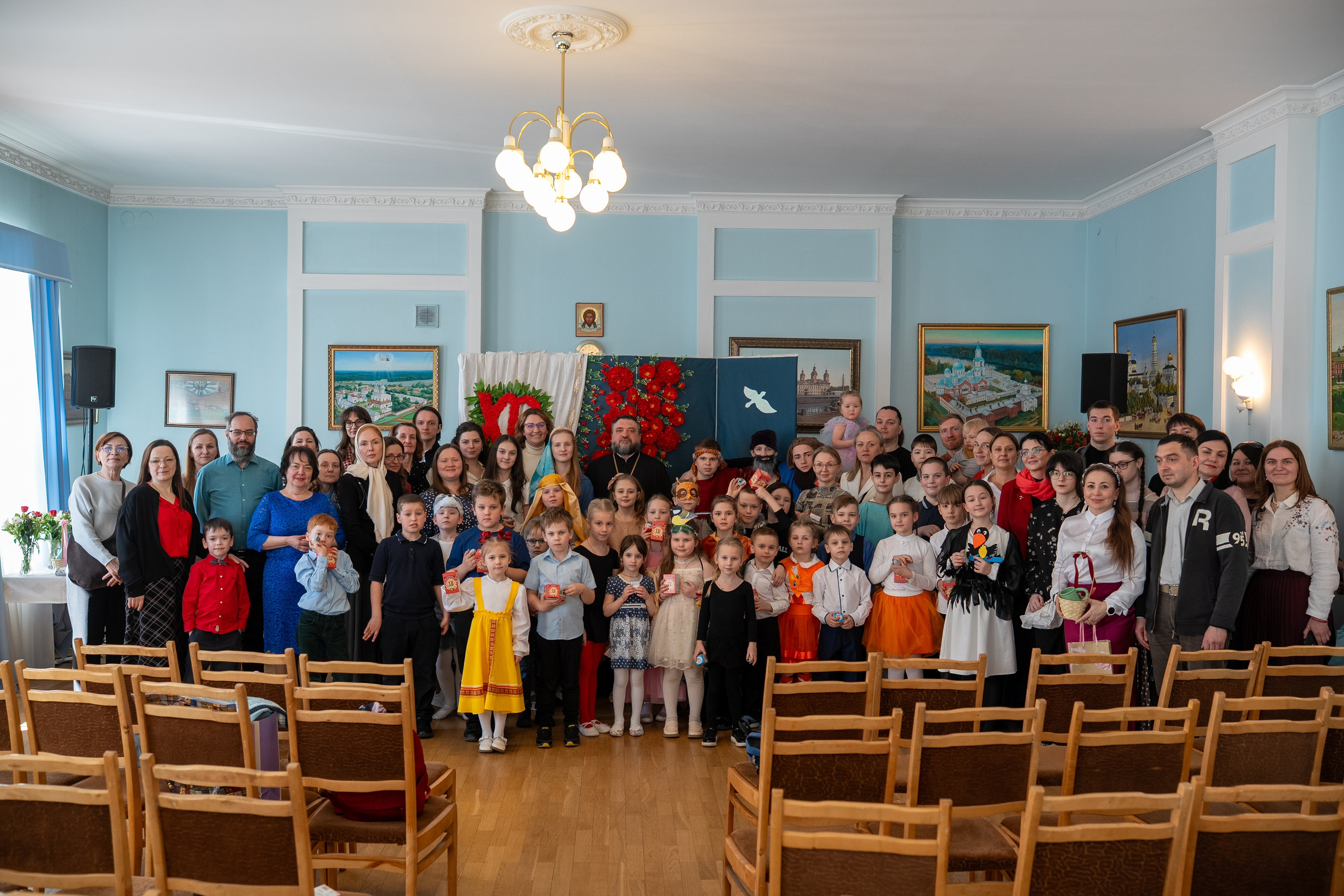 СВЕТЛАЯ ПАСХА В ВОСКРЕСНОЙ ШКОЛЕ. НИКОЛО-БОГОЯВЛЕНСКИЙ МОРСКОЙ СОБОР