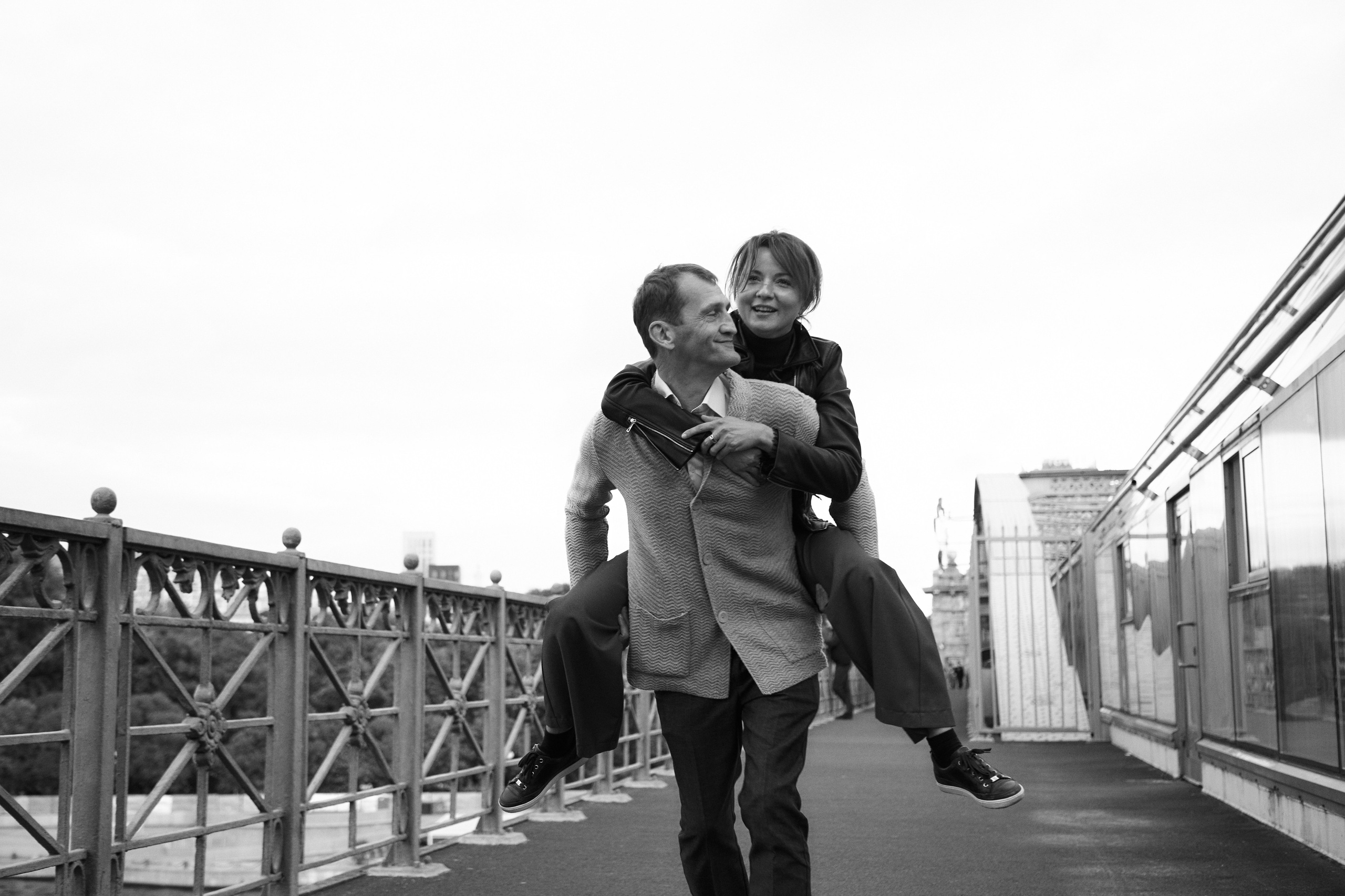 Love story на Андреевском мосту. Анна Потявина. Фотограф Москва