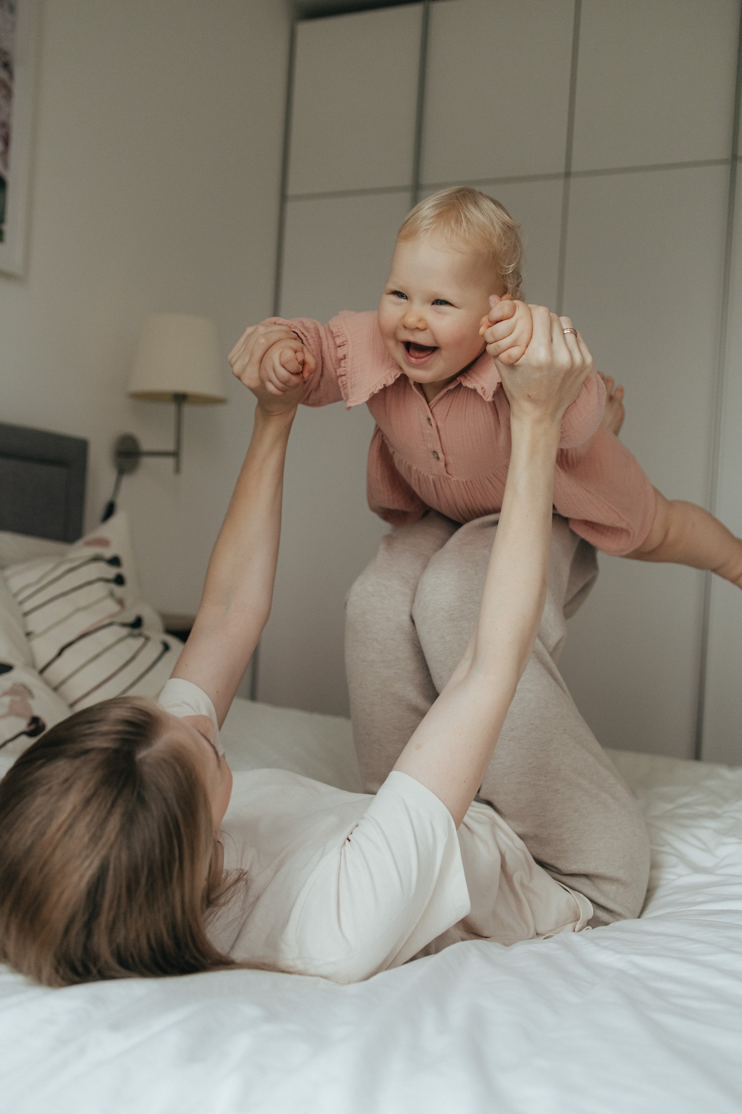 Домашняя фотосессия на 1 годик. Семейный фотограф в Москве, Щелково, Фрязино _ Виктория Степанова