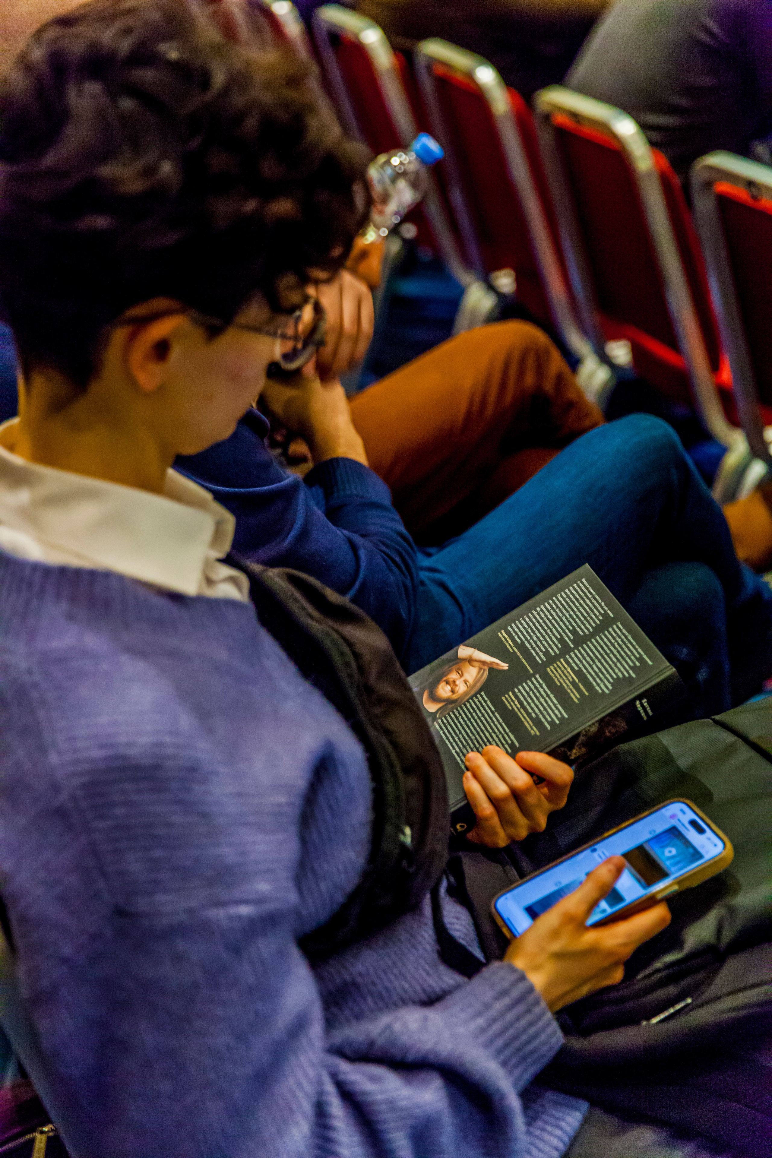 Лекция Евгения Черешнева «Квант Истины». Фотограф Александра Степанова