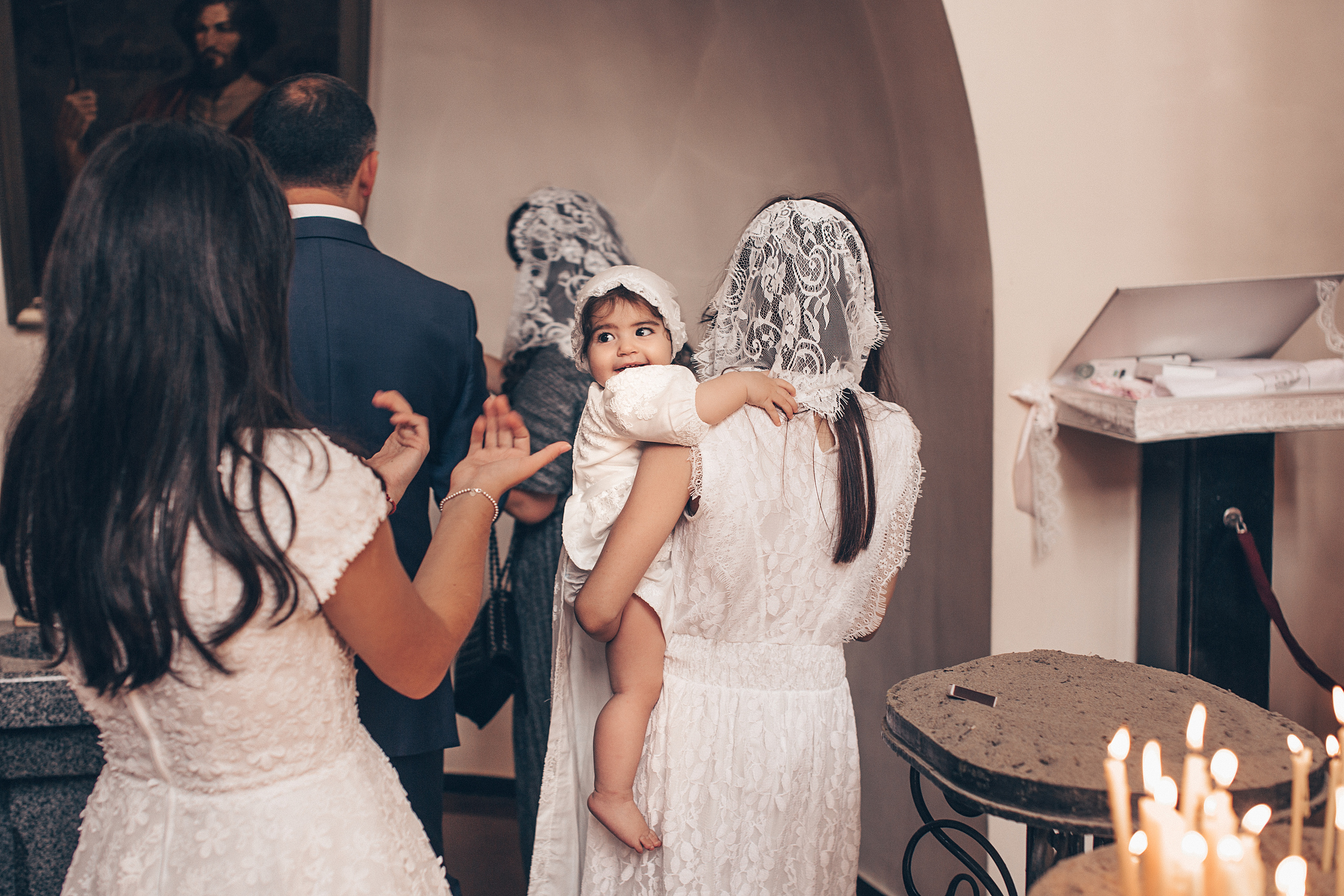Крещение Даниэлы в Армянской Апостольской Церкви. Свадебный и семейный фотограф/видеограф в Краснодаре Наталья Осинская