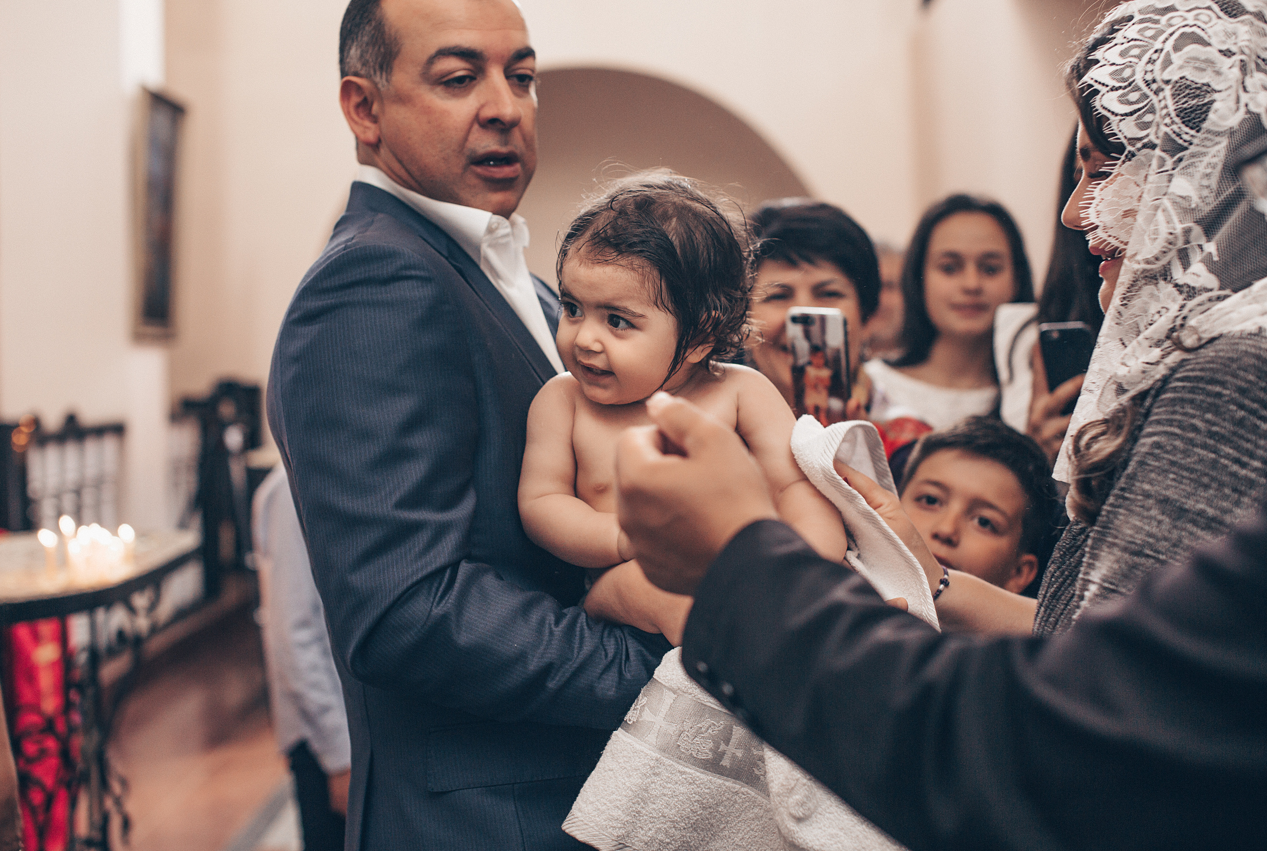 Крещение Даниэлы в Армянской Апостольской Церкви. Свадебный и семейный фотограф/видеограф в Краснодаре Наталья Осинская