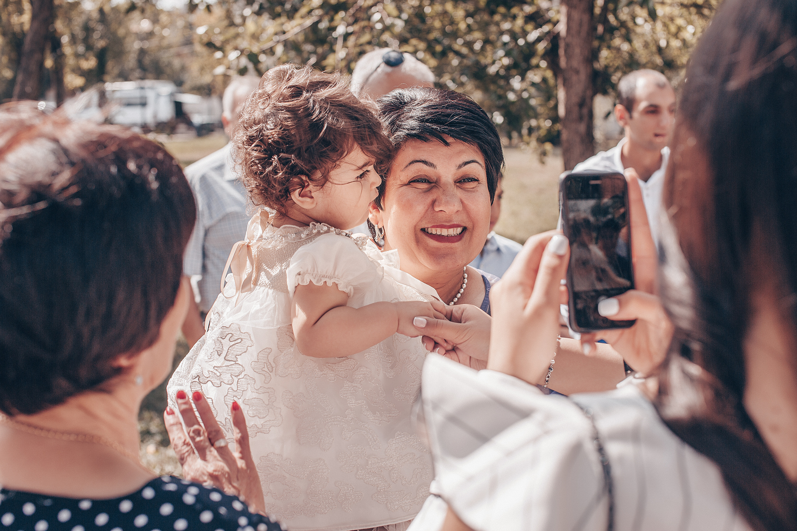 Крещение Даниэлы в Армянской Апостольской Церкви. Свадебный и семейный фотограф/видеограф в Краснодаре Наталья Осинская