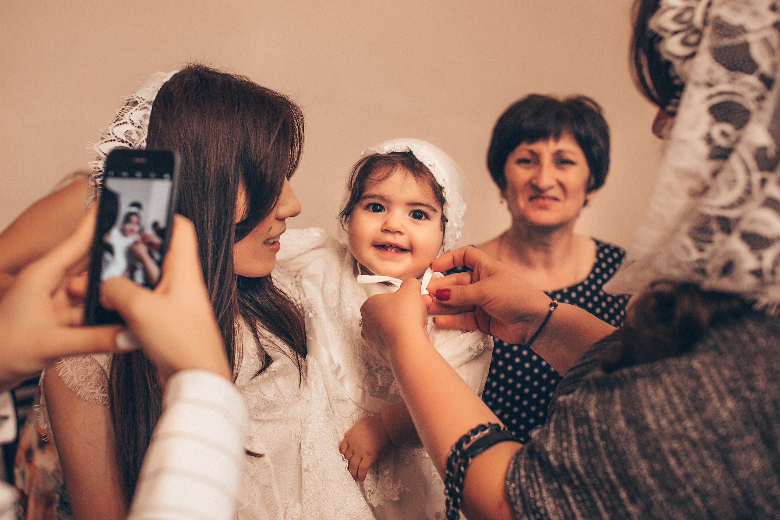 Крещение Даниэлы в Армянской Апостольской Церкви. Свадебный и семейный фотограф/видеограф в Краснодаре Наталья Осинская