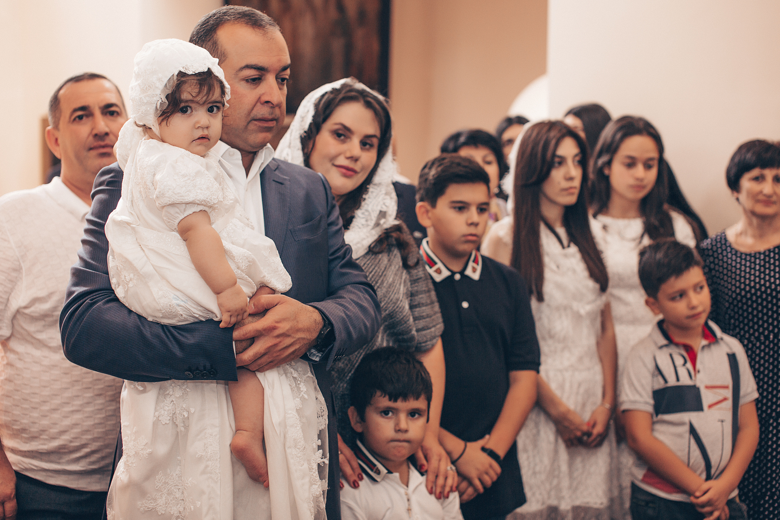 Крещение Даниэлы в Армянской Апостольской Церкви. Свадебный и семейный фотограф/видеограф в Краснодаре Наталья Осинская
