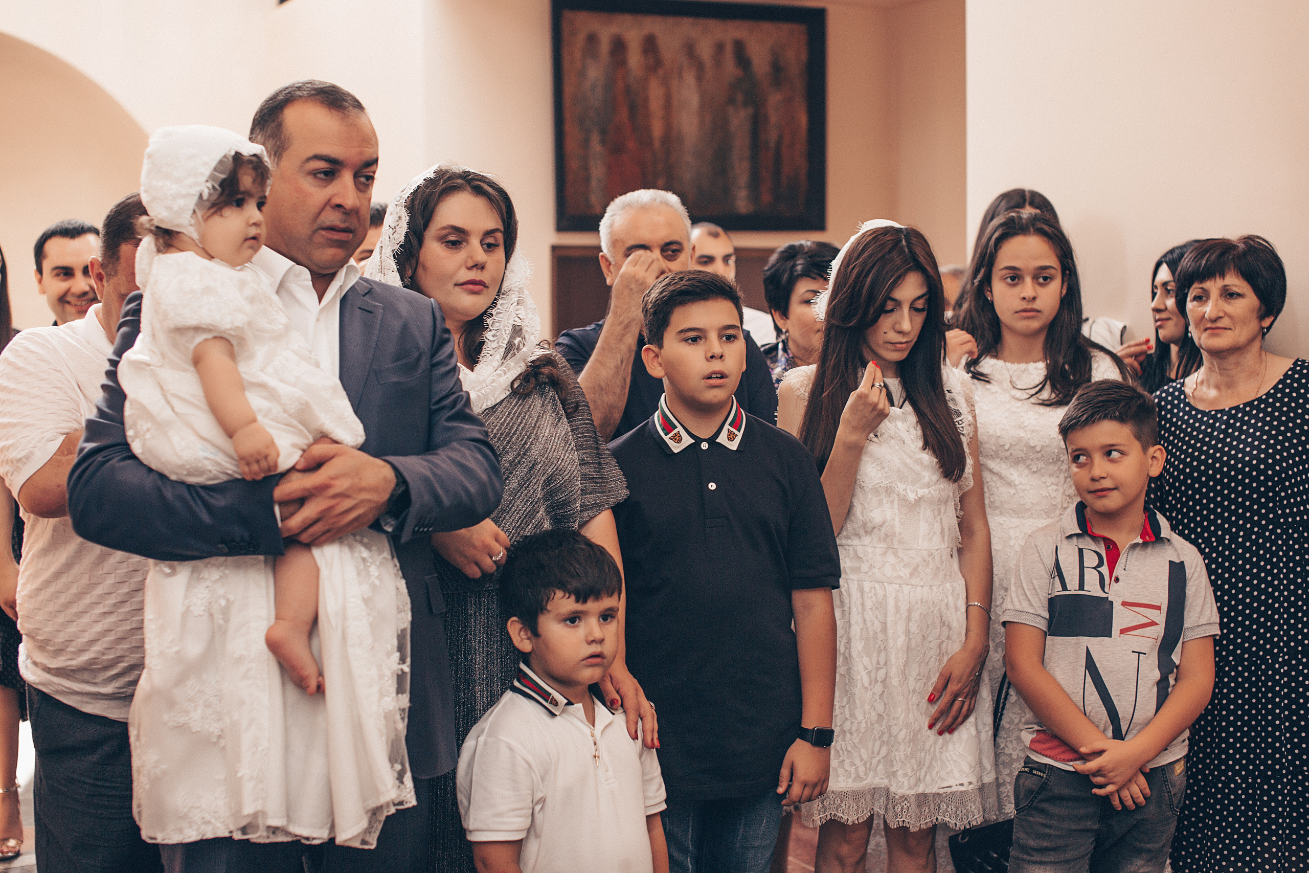 Крещение Даниэлы в Армянской Апостольской Церкви. Свадебный и семейный фотограф/видеограф в Краснодаре Наталья Осинская