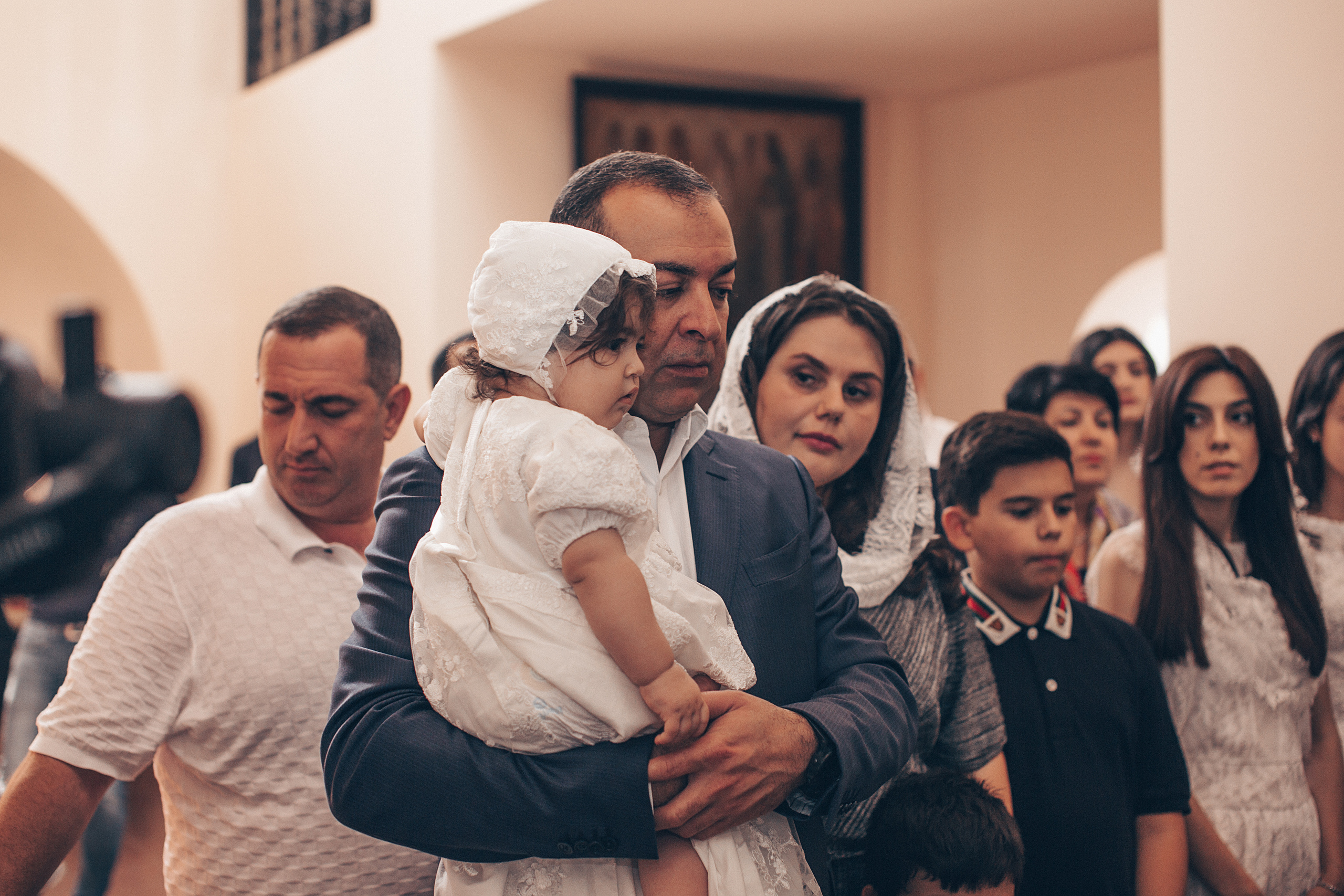 Крещение Даниэлы в Армянской Апостольской Церкви. Свадебный и семейный фотограф/видеограф в Краснодаре Наталья Осинская