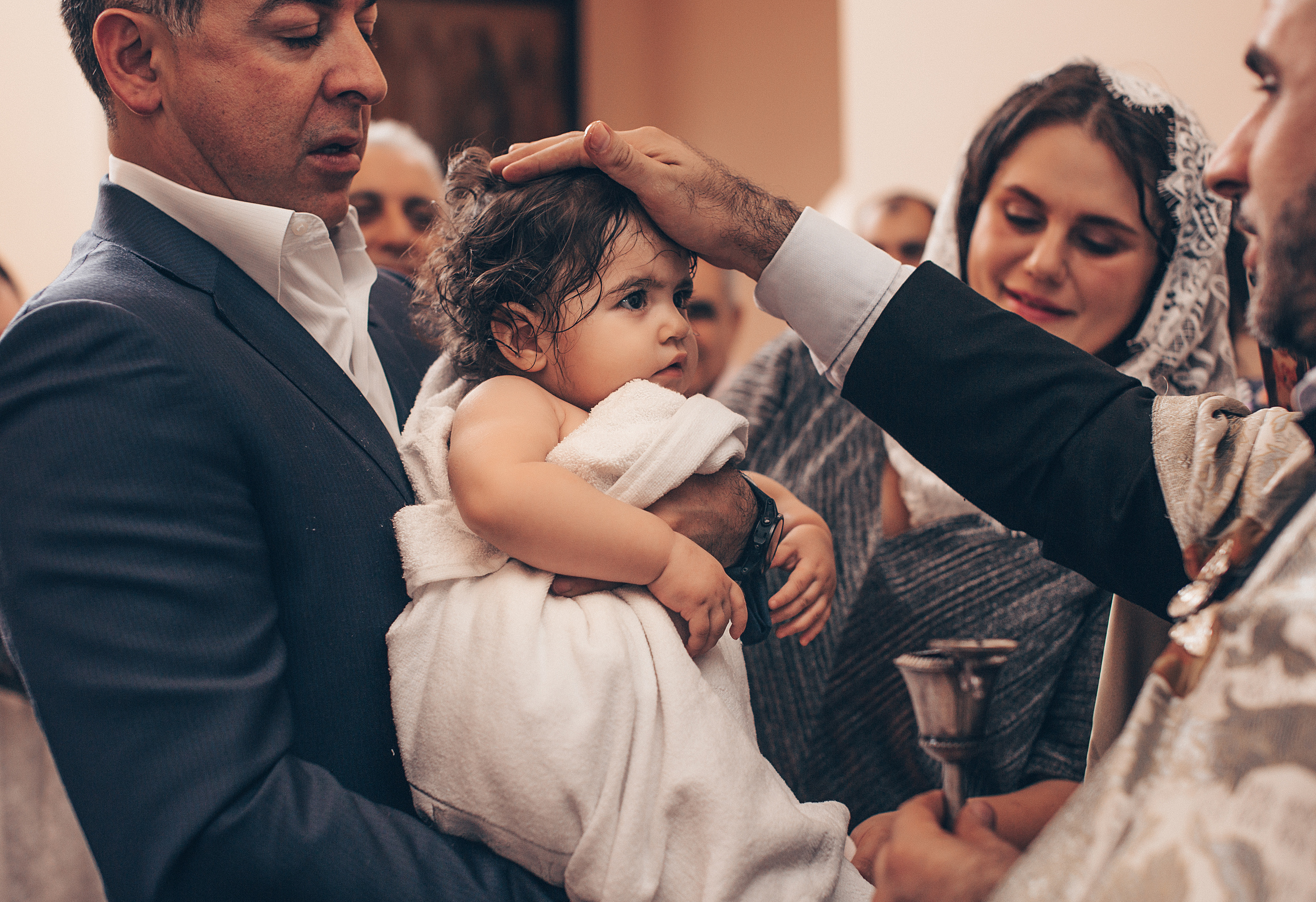 Крещение Даниэлы в Армянской Апостольской Церкви. Свадебный и семейный фотограф/видеограф в Краснодаре Наталья Осинская