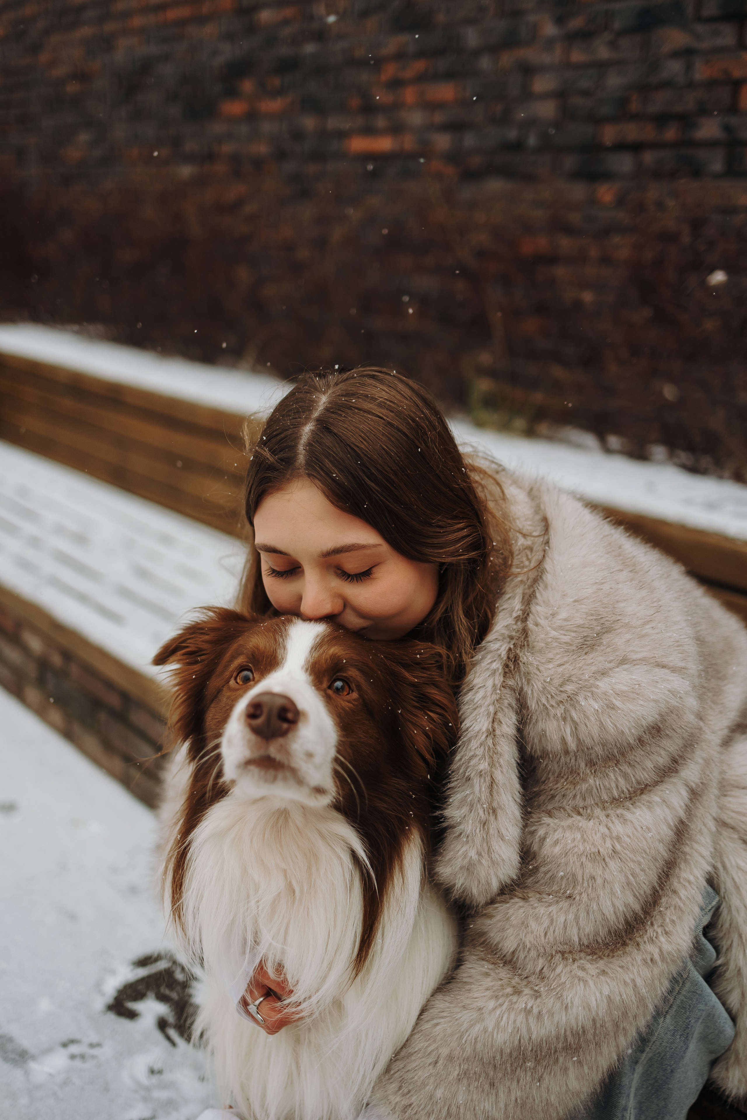 Маша и Брауни. Фотограф-анималист в Санкт-Петербурге Алина Яхонт