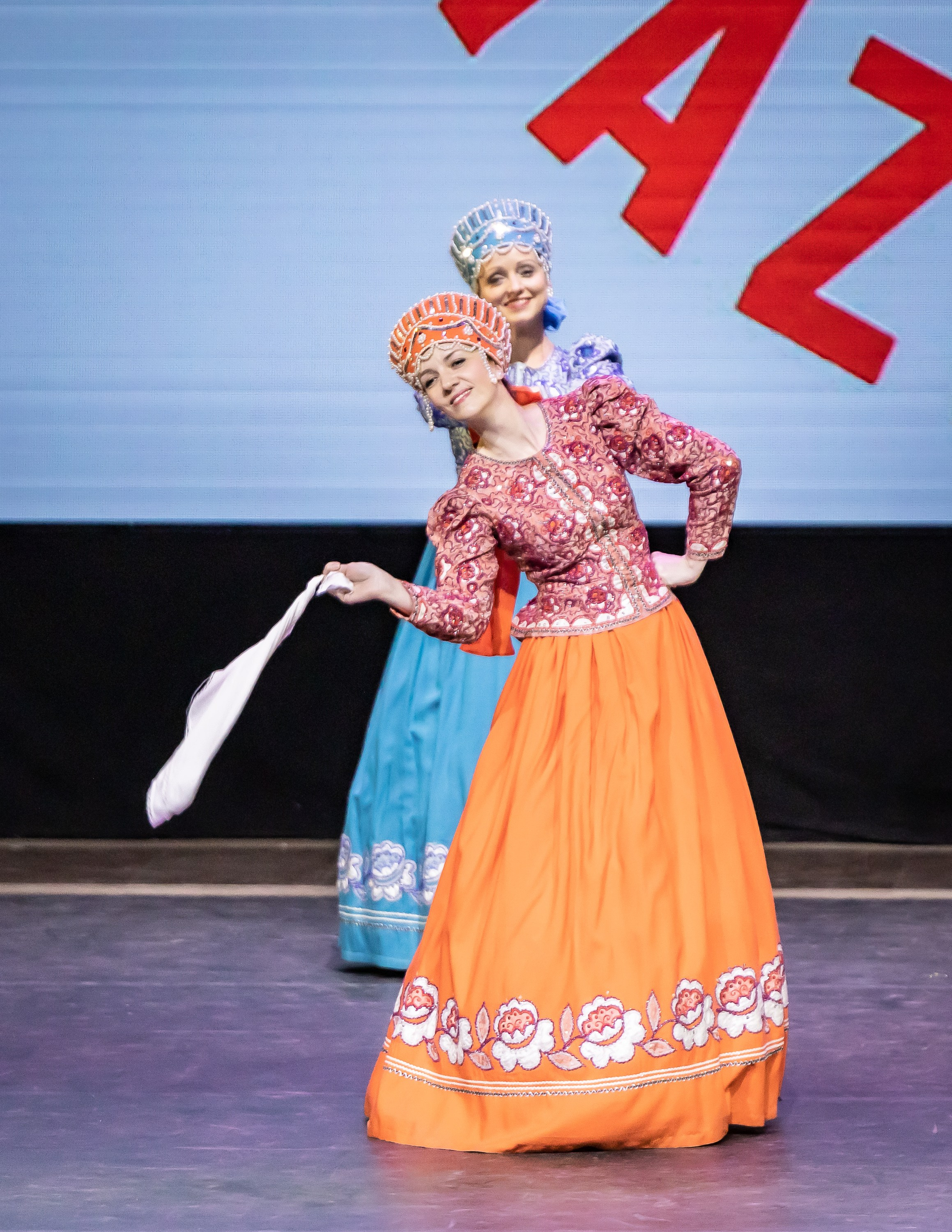 Концерт ансамбля народного такца «Раззадоры». Фотограф Владимир Охрименко