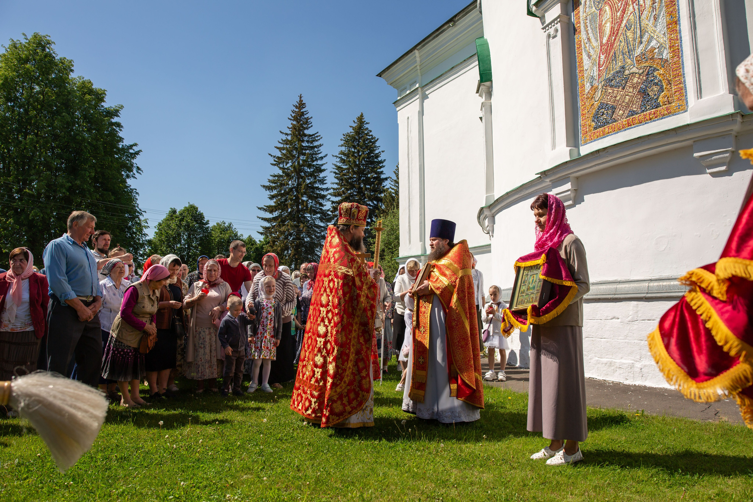 Крестный ход с Ашитково Воскресенский храм. Семейный и детский фотограф Анна Петракова