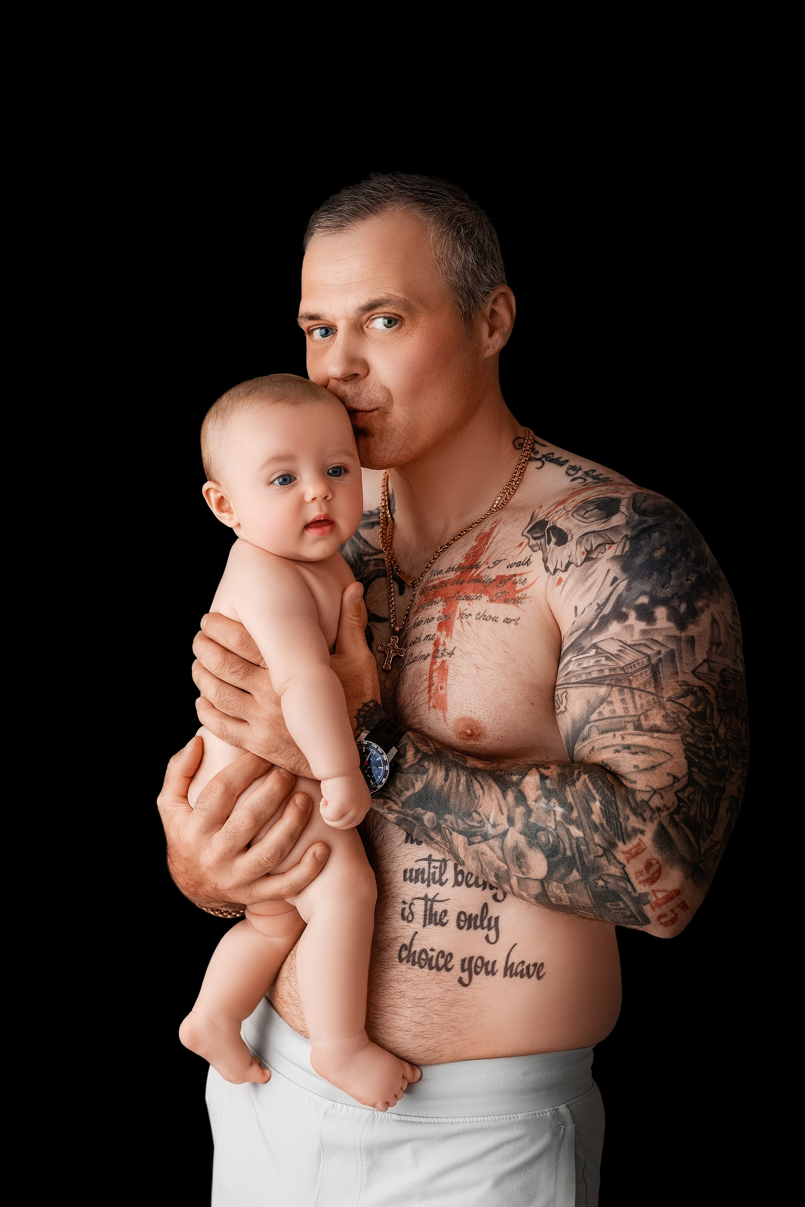 Милена и семья, 5 месяцев. Фотограф новорожденных в Нижнем Новгороде Надежда Кадылкина