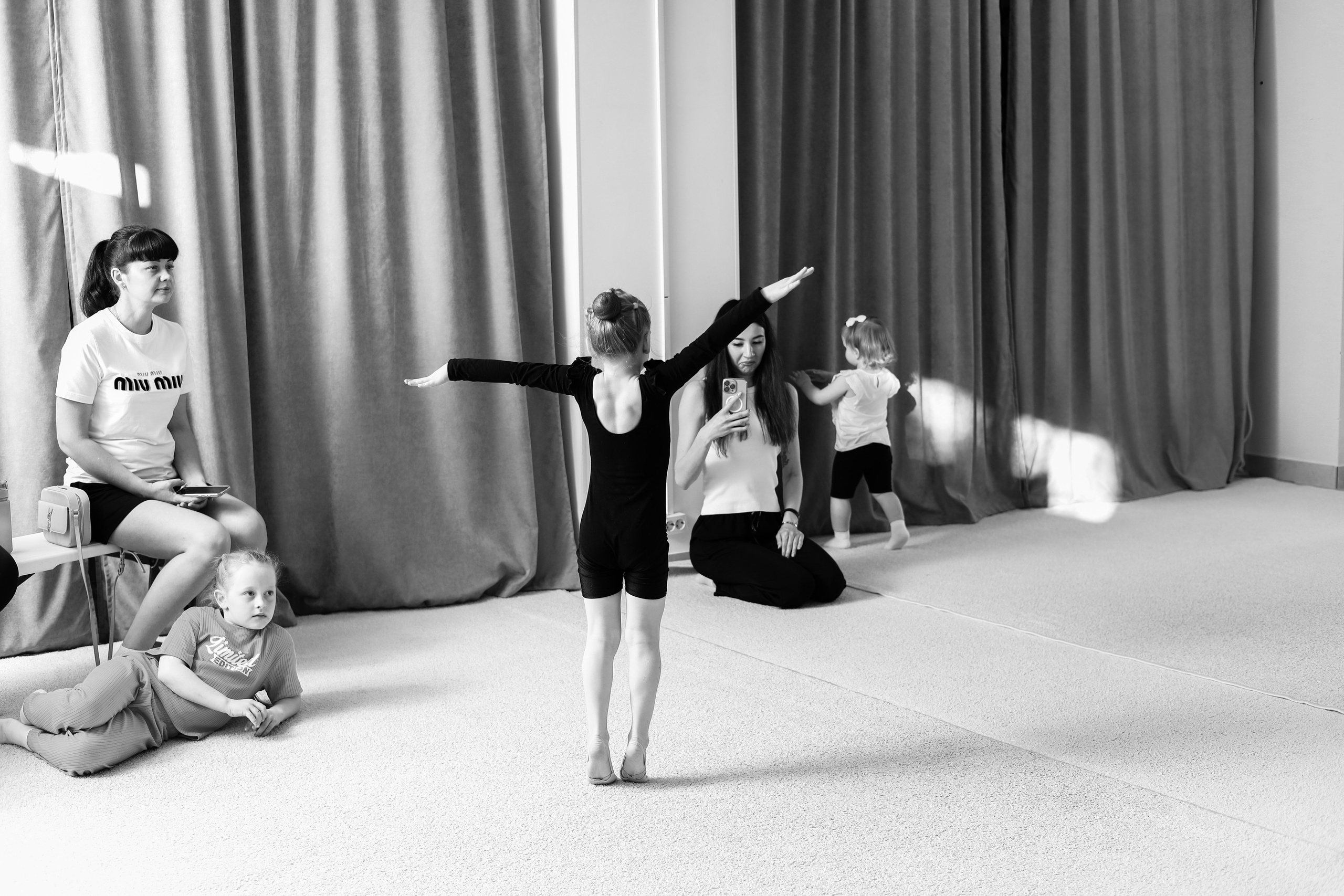 Открытый урок гимнастика. Фотограф Надршина Лилия