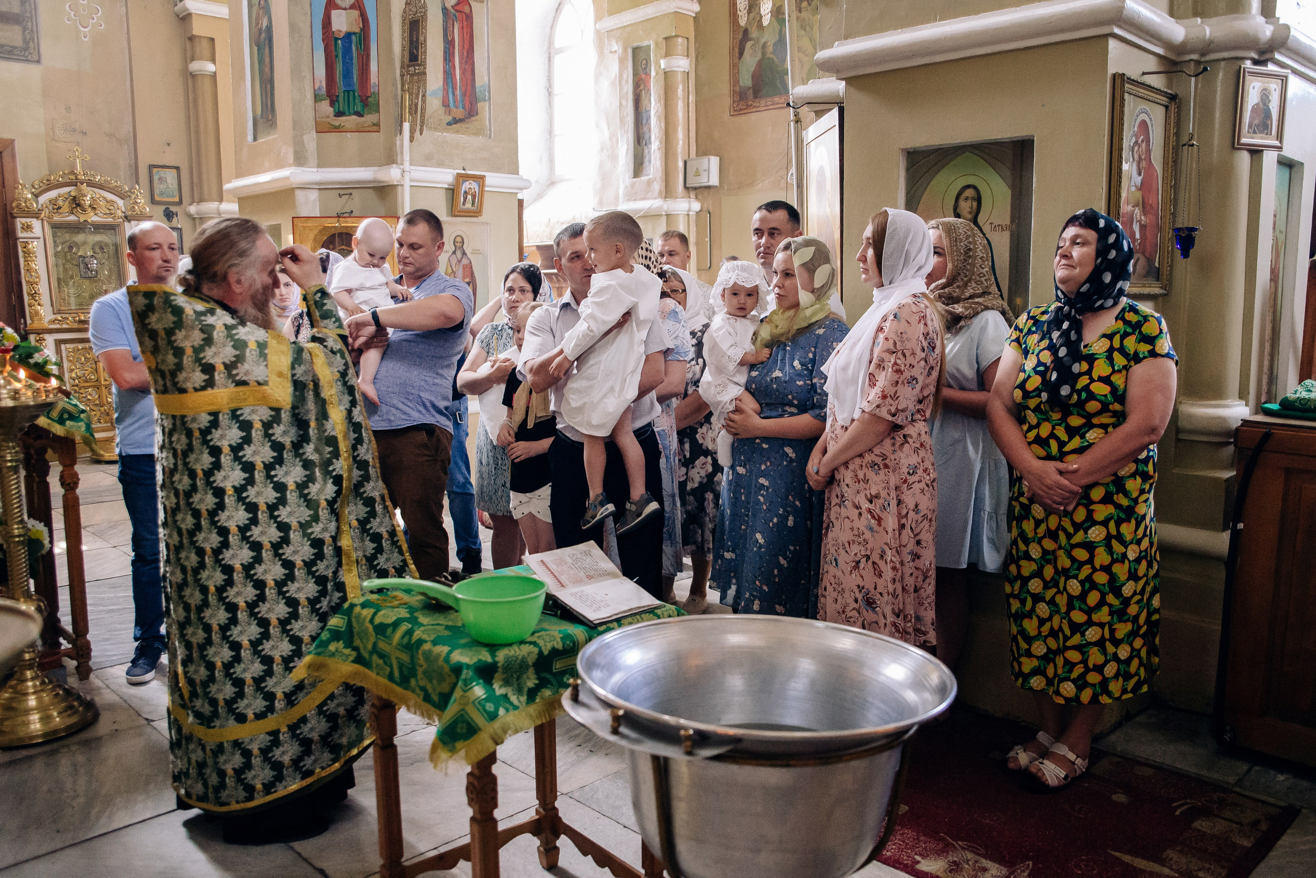 Таинство крещения Маргариты и Ивана. Фотограф — МАРИЯ МЕДВЕДЕВА