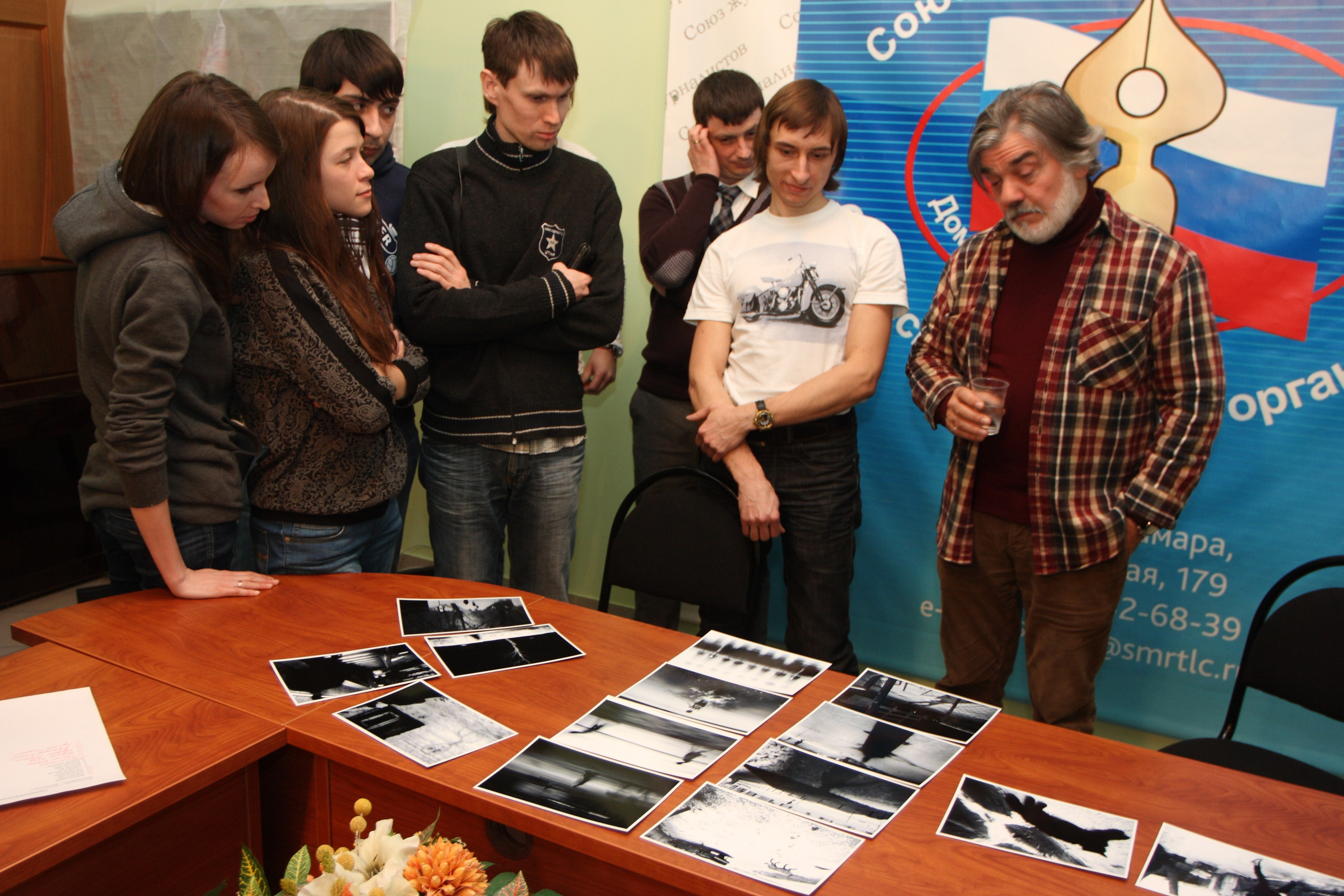 03.03.2014 Творческая встреча А. Баскакова, В. Вяткина. Фотообъединение Самарского областного отделения Союза журналистов России