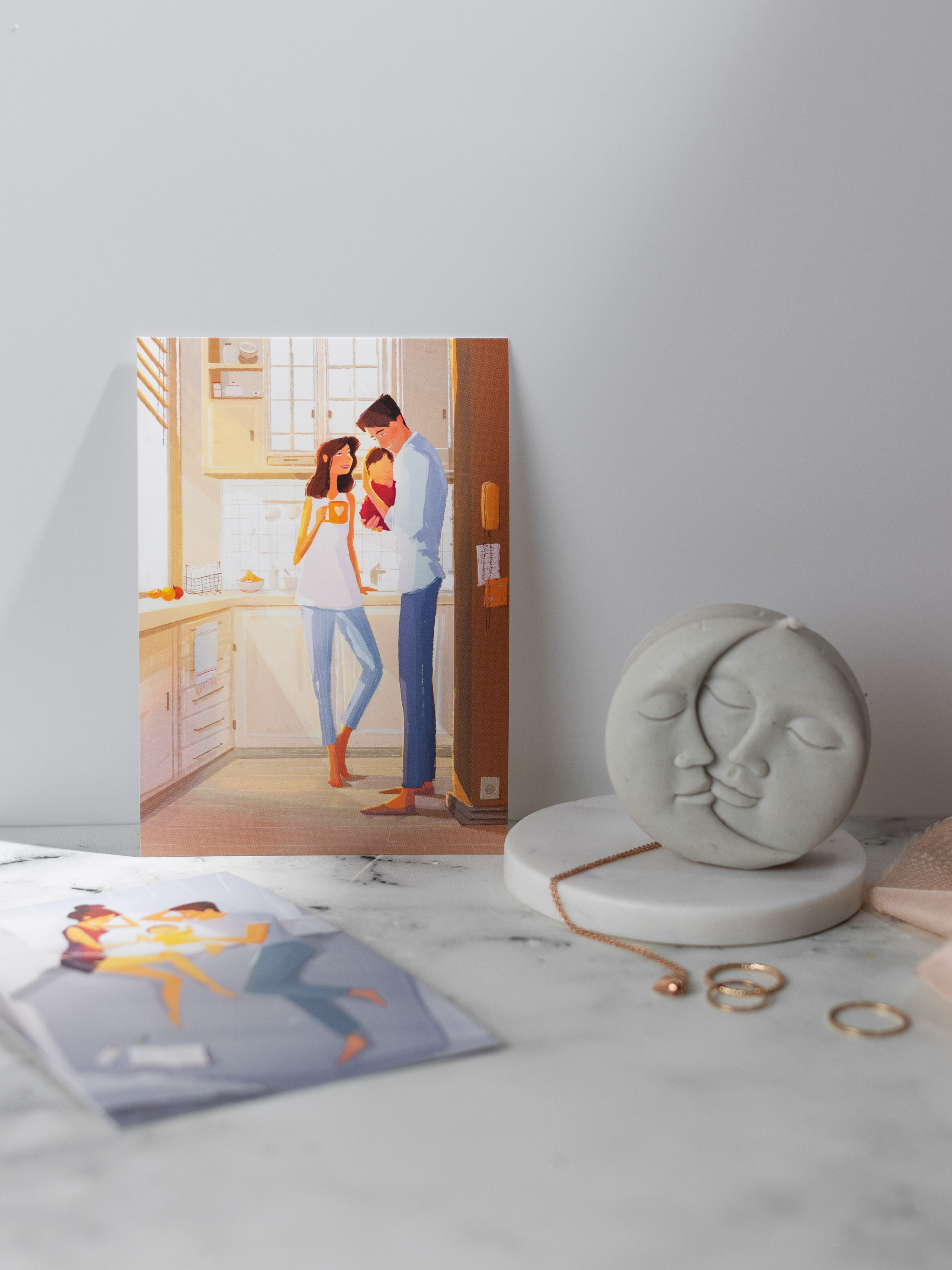 Открытки Moonpost. Предметный фотограф Северова Екатерина | Профессиональная предметная съёмка фото и видео в Санкт-Петербурге