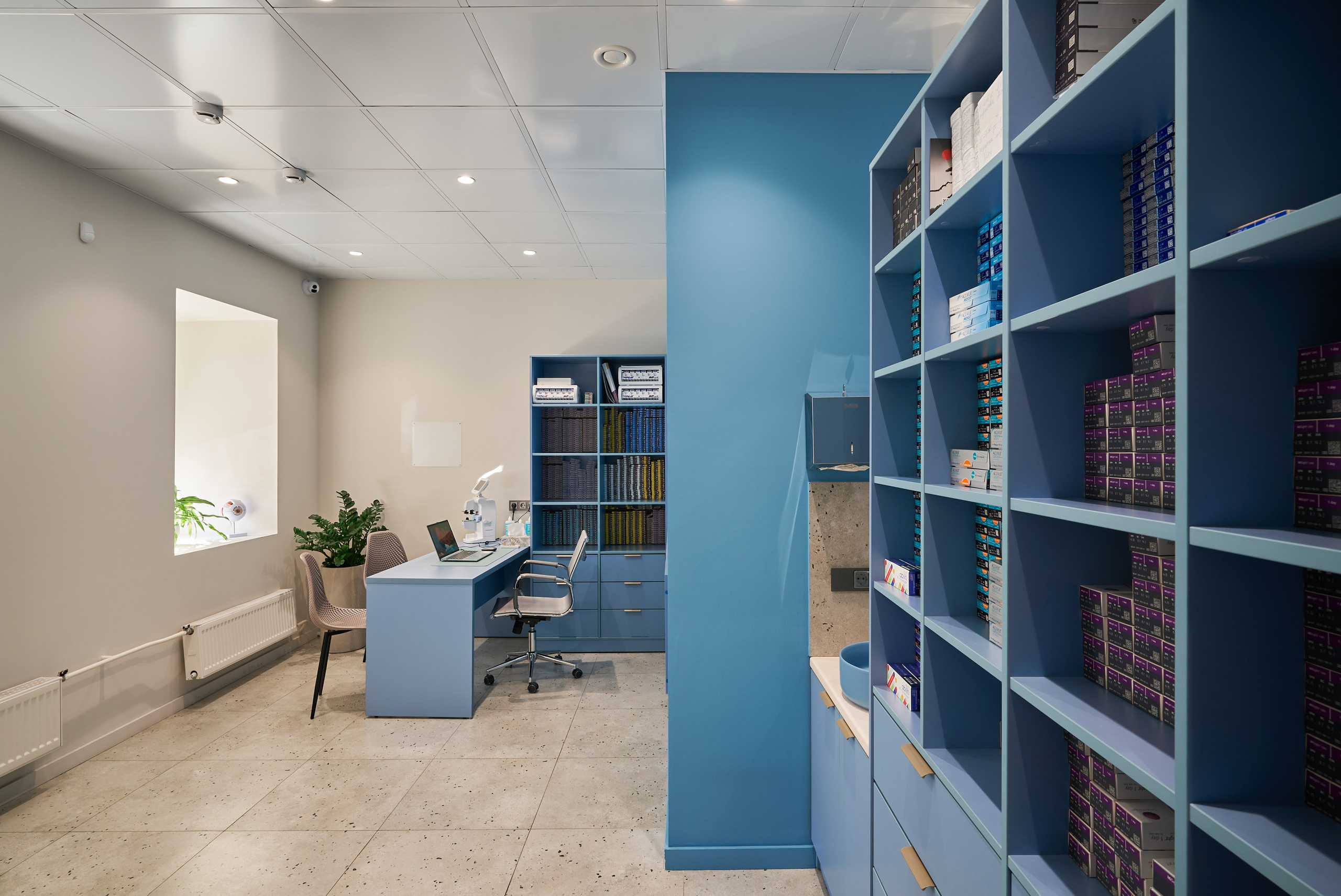 Небесно-голубой и капибара: оптика в Москве (Публикация My Decor). Бояршинов Антон Интерьерный фотограф/видеограф Москва