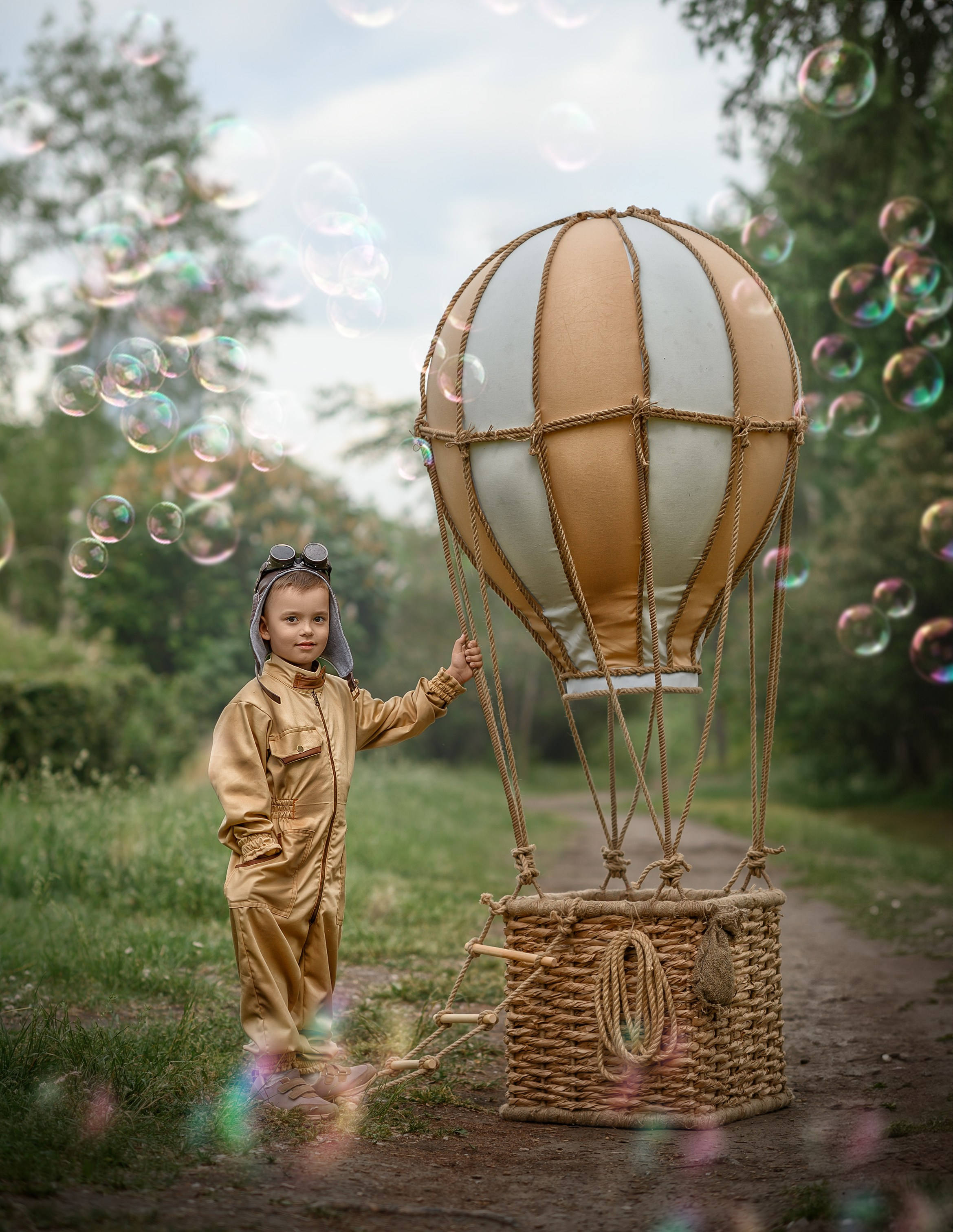 ВОЗДУШНЫЙ ШАР. Семейный фотограф Екатеринбург Лора Мур