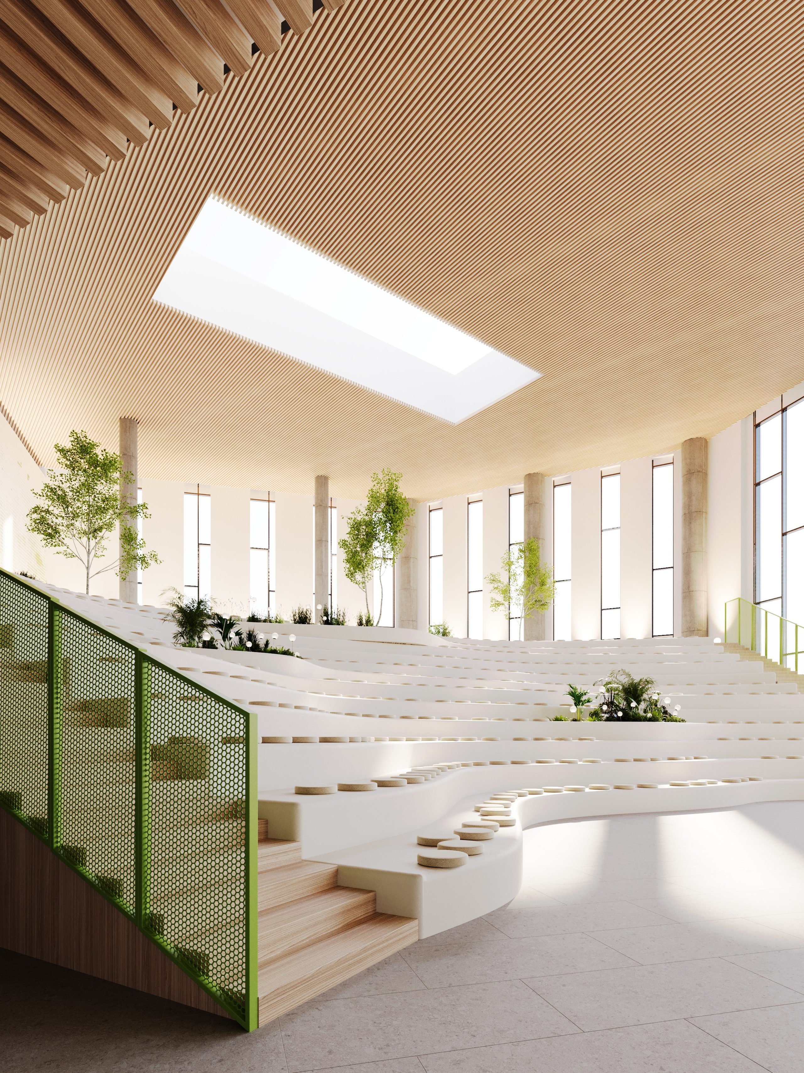 Школа в. Архитектурные интерьеры