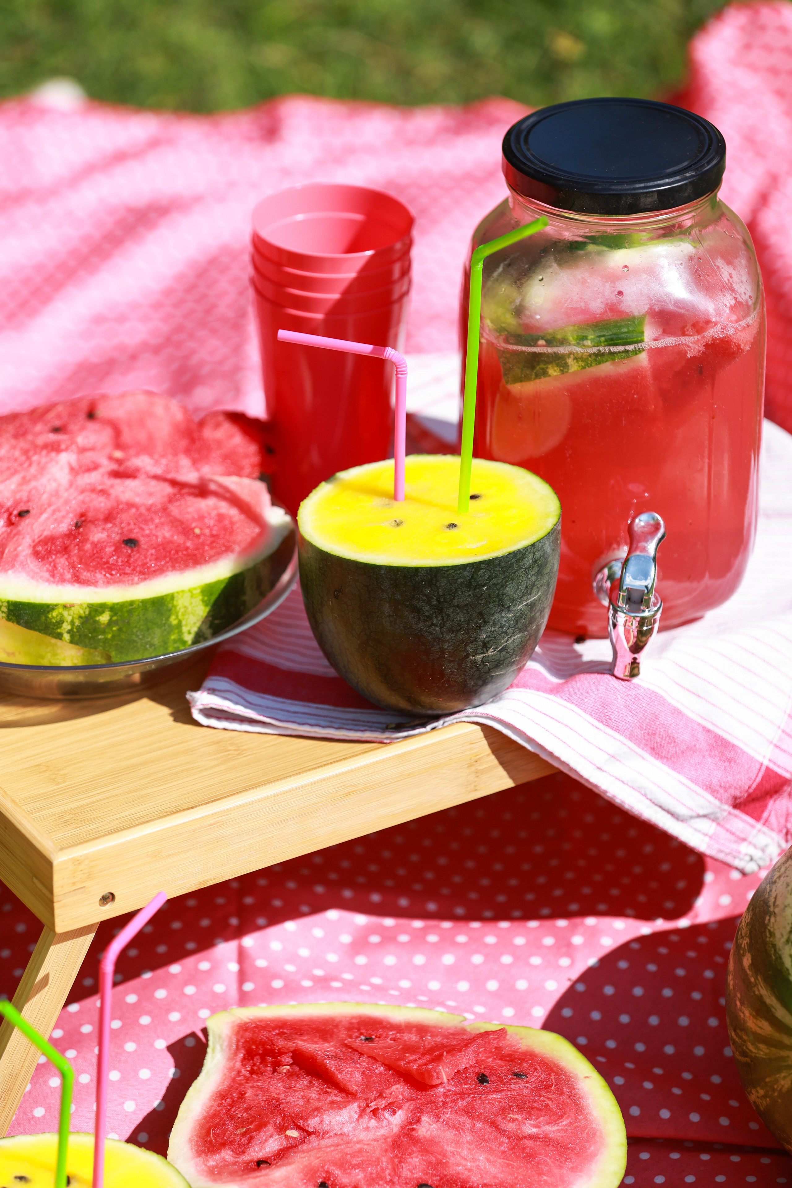 Фотосессия с арбузами, пикап с арбузами, съёмка с арбузами, летняя фотосессия с арбузами. Семейный и детский фотограф в Москве Мария Быкова