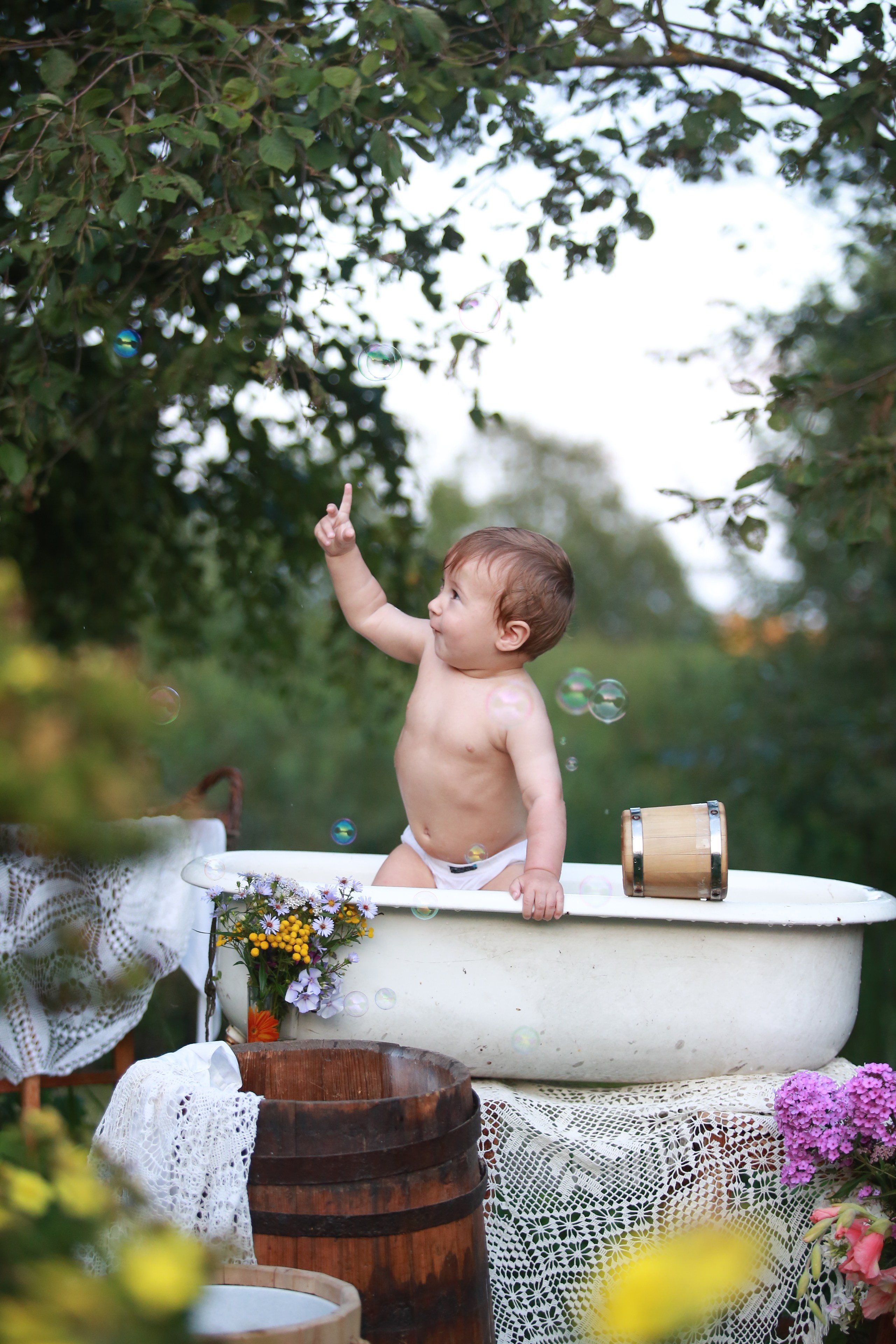 Проект «Ретро стирка на реке». Семейный и детский фотограф в Москве Мария Быкова
