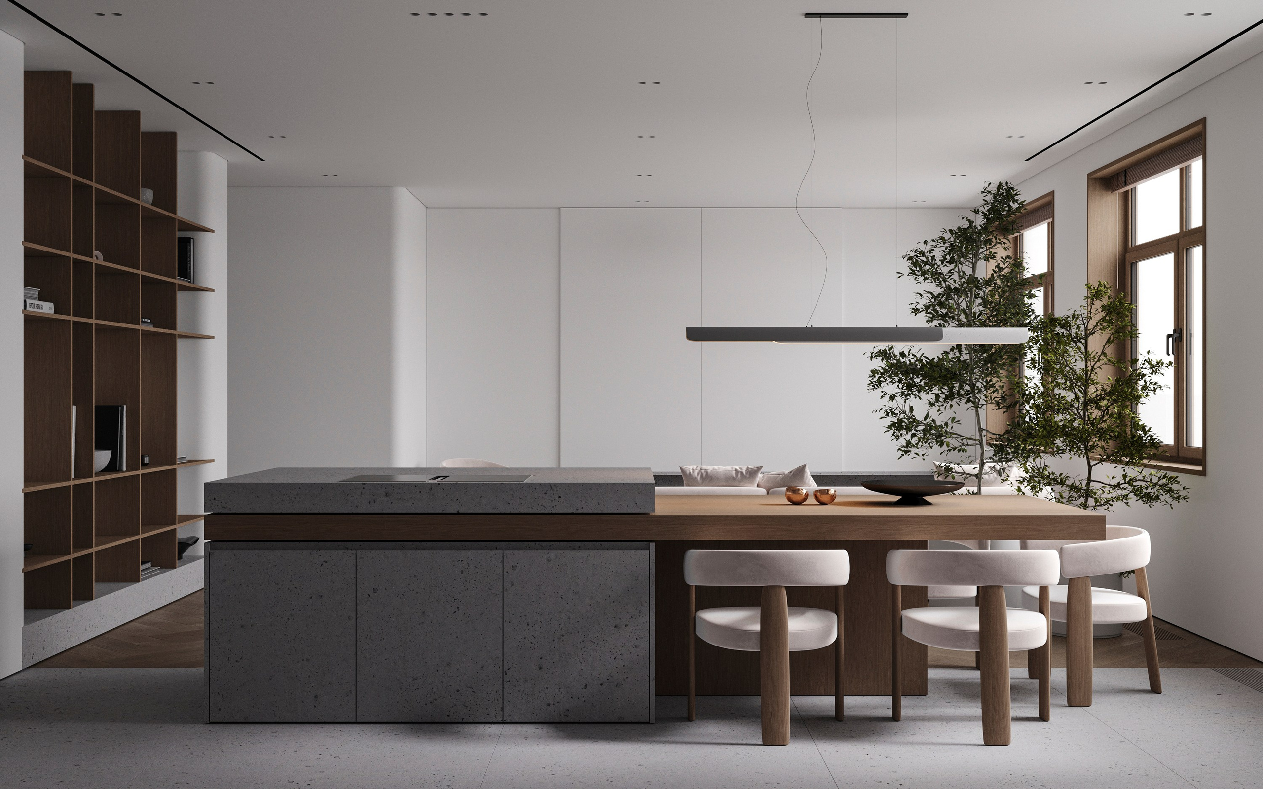 URBAN RETREAT | DESIGNER ANNE KIREEVA. Interior Visualization by Valerie Stetyukevich