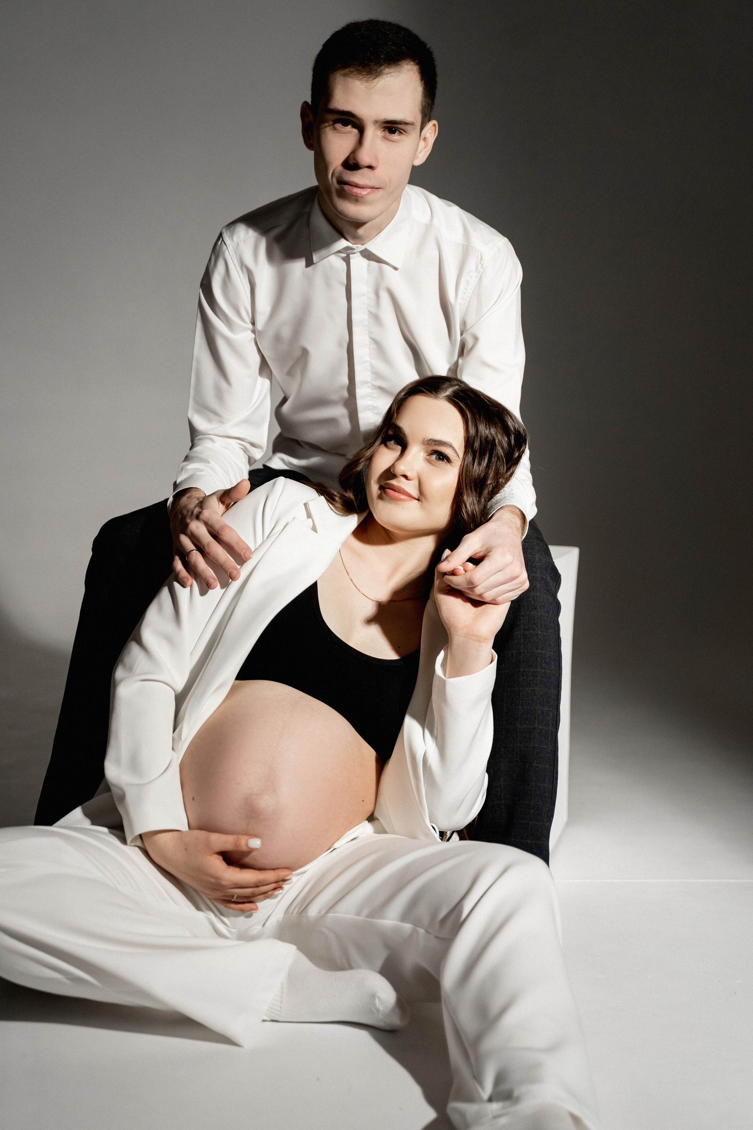 Беременная съемка| Циклорама