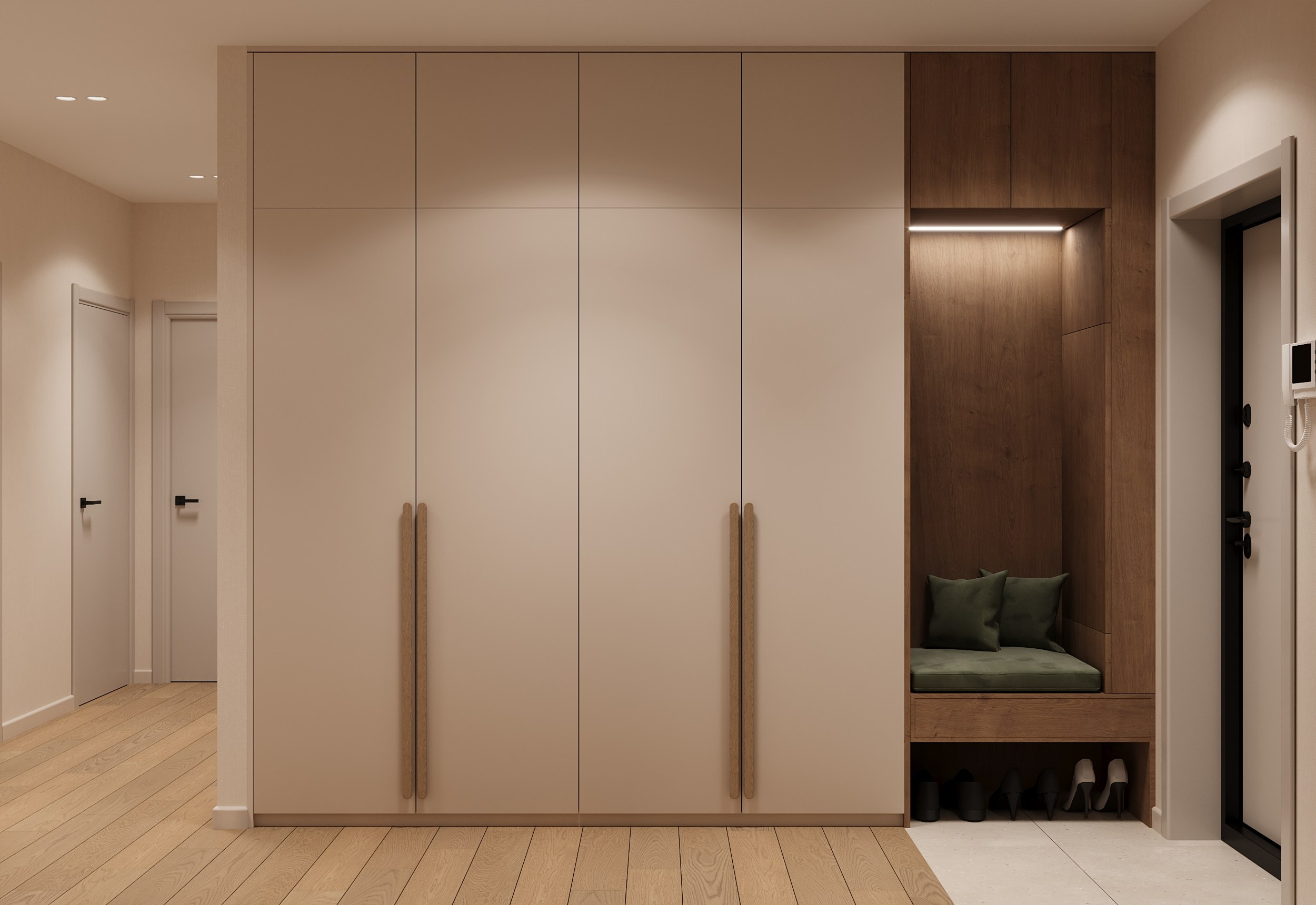 ЖК Открытие 65.8 м². Дизайнер интерьера квартир и частных домов в Казани