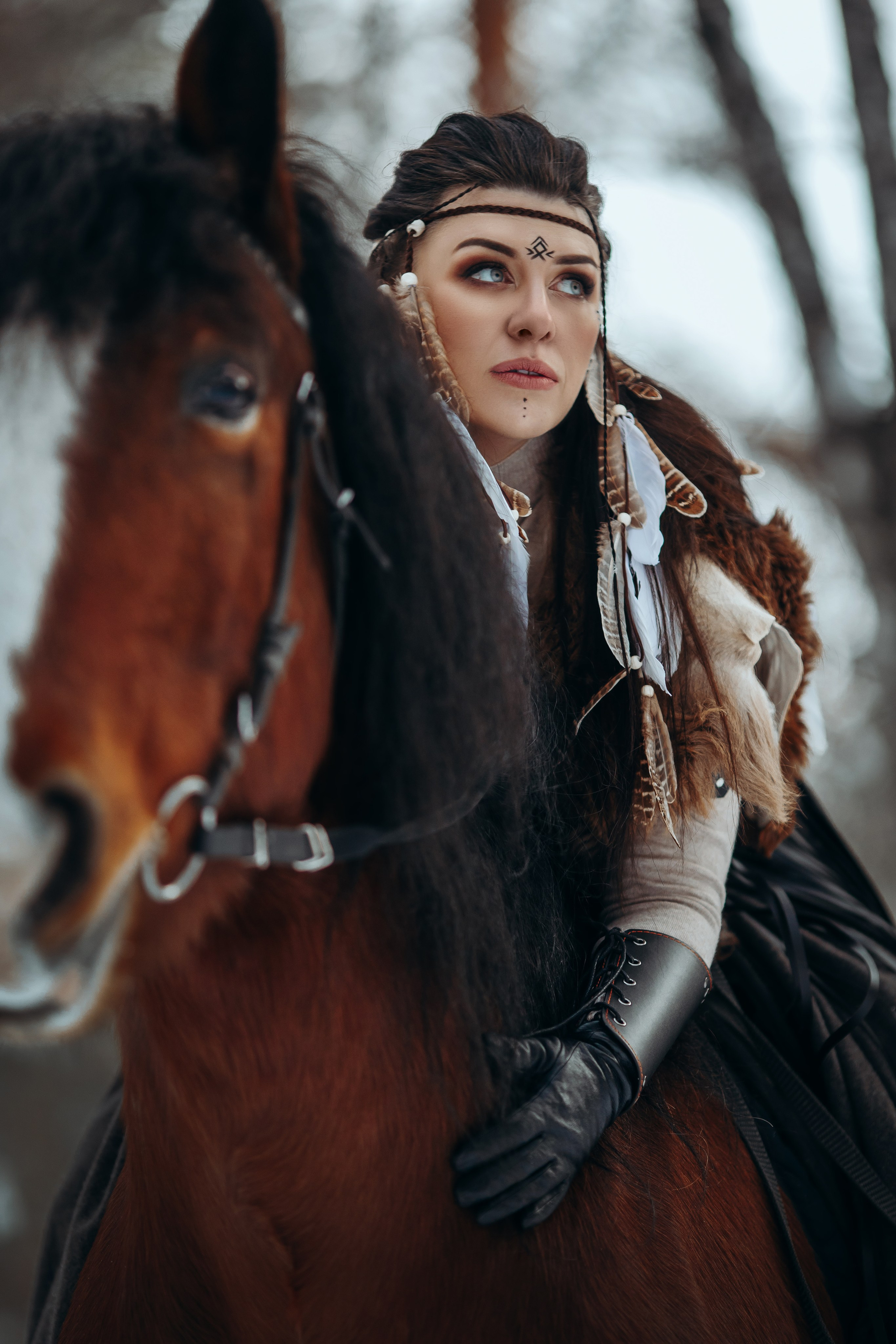 Викинги. Анна Молчанова конный фотограф в Тюмени | фотосессии с лошадьми Тюмень