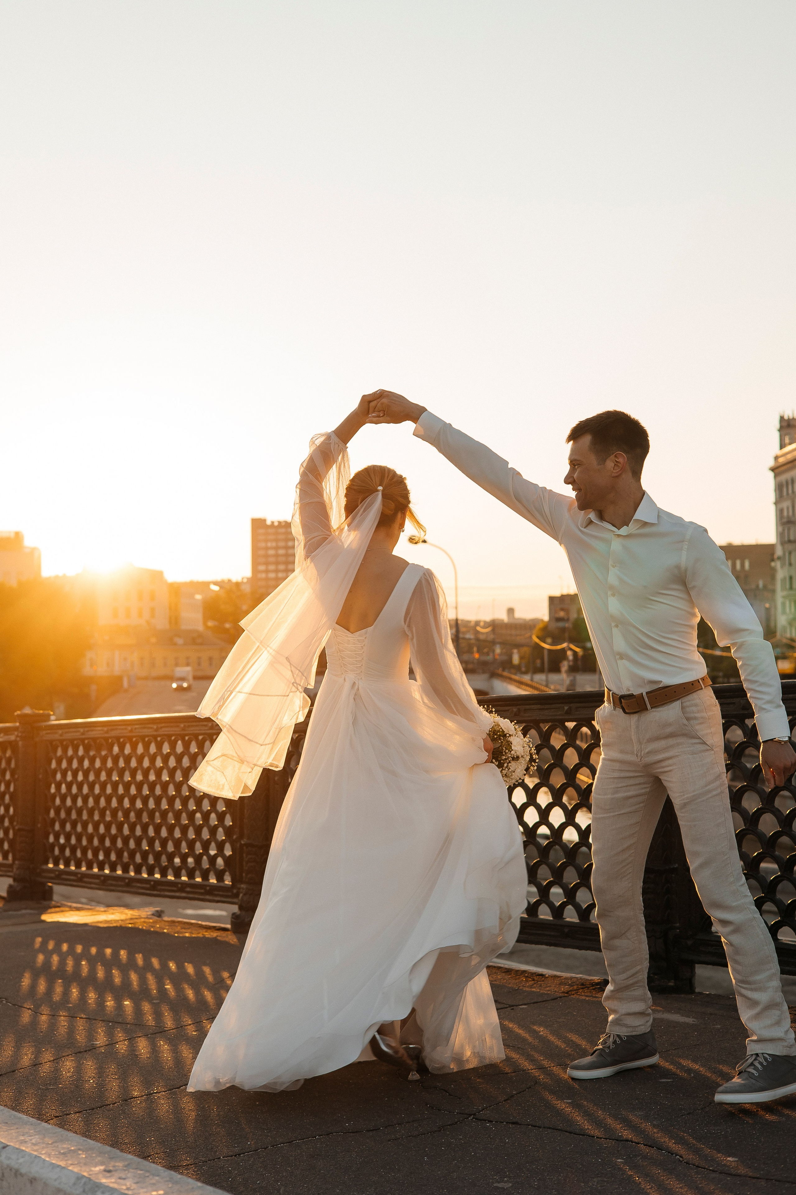 Серафима и Федор (на рассвете). Фотограф в Москве Екатерина Потапова
