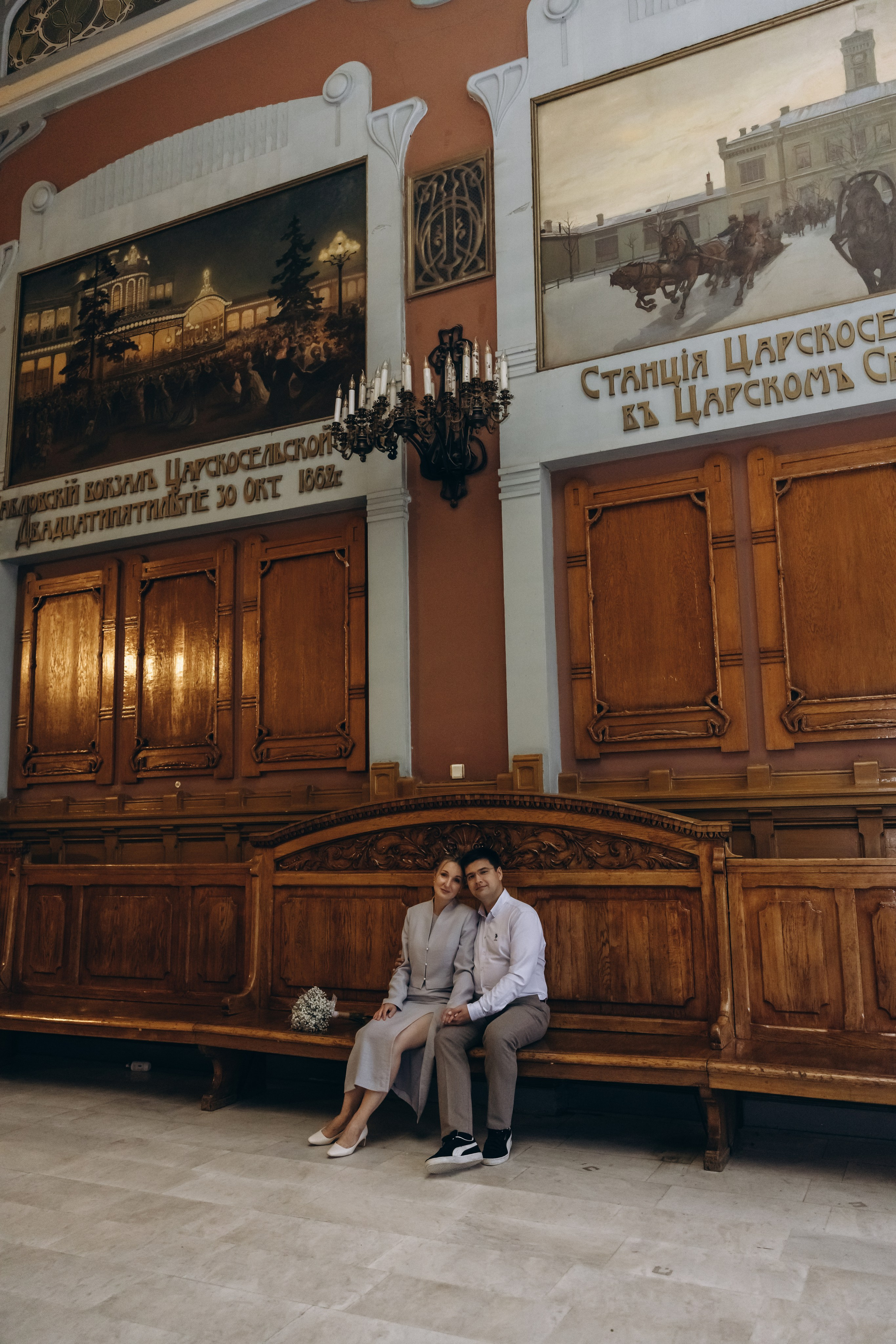 Фотосессия на Витебском вокзале. Семейный и свадебный фотограф в Санкт-Петербурге Екатерина Васильева