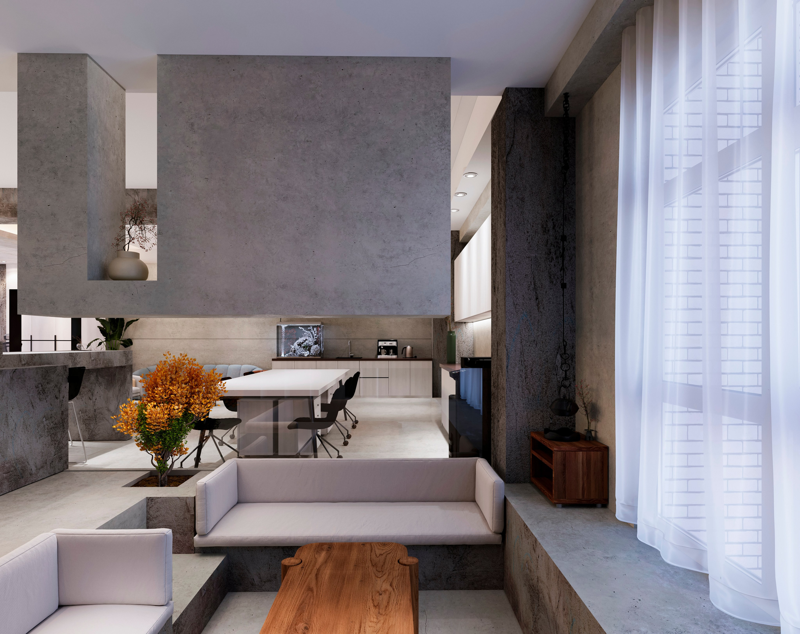 Офис 225,57 кв. м. 3D визуализатор