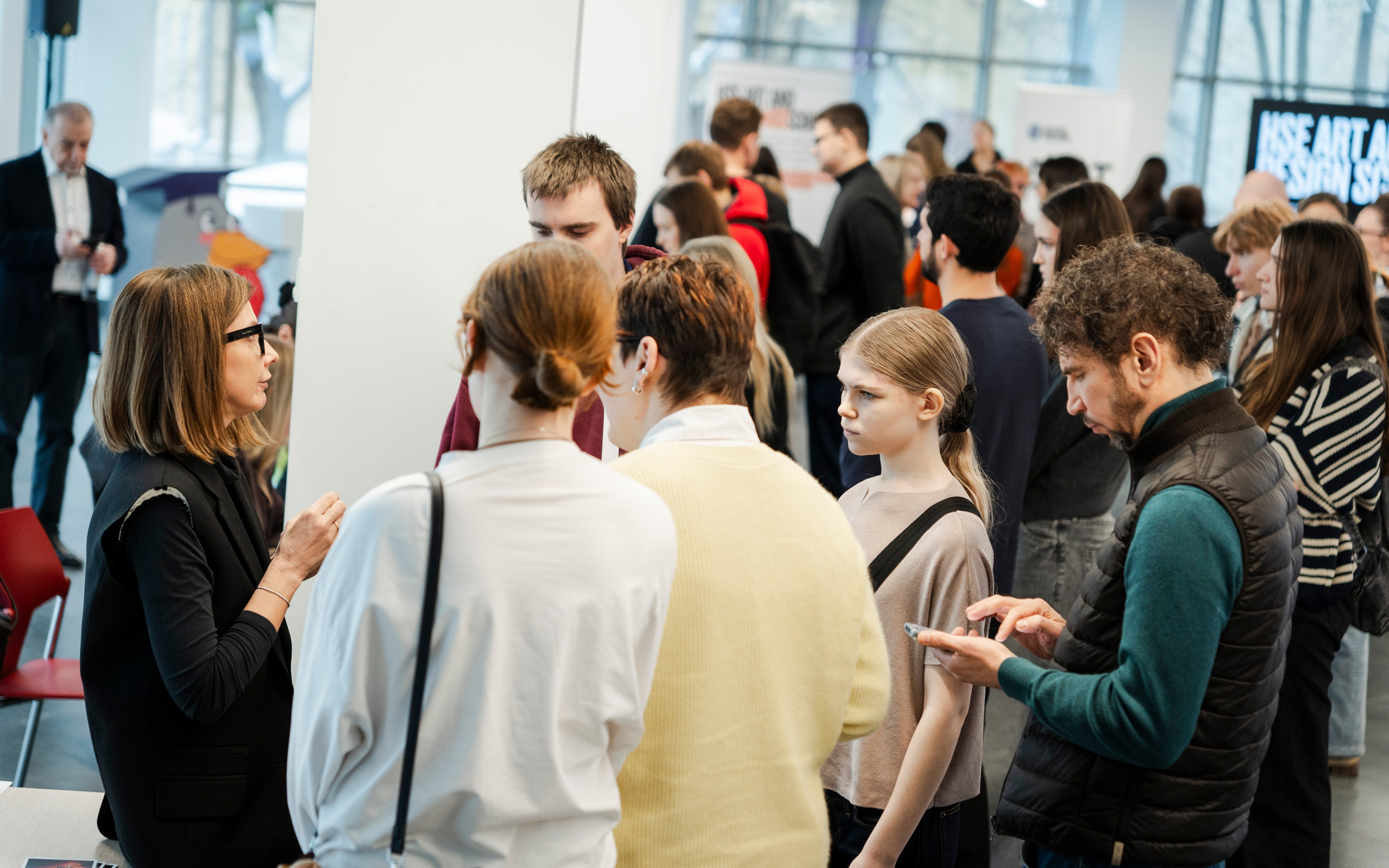 День открытых дверей Школы Дизайна НИУ ВШЭ. Фотограф в Москве Савкина Евгения