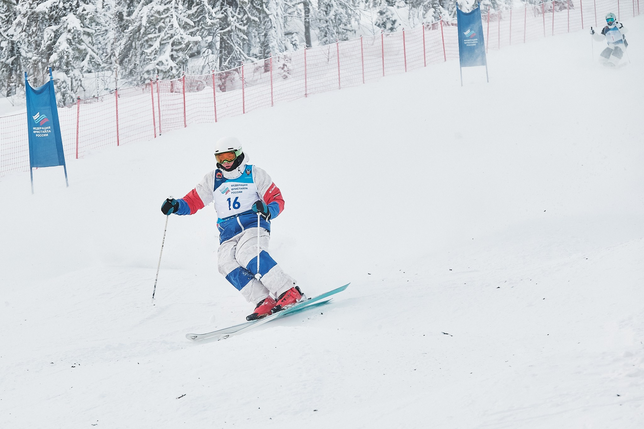 Фотосъемка соревнований по лыжному фристайлу
