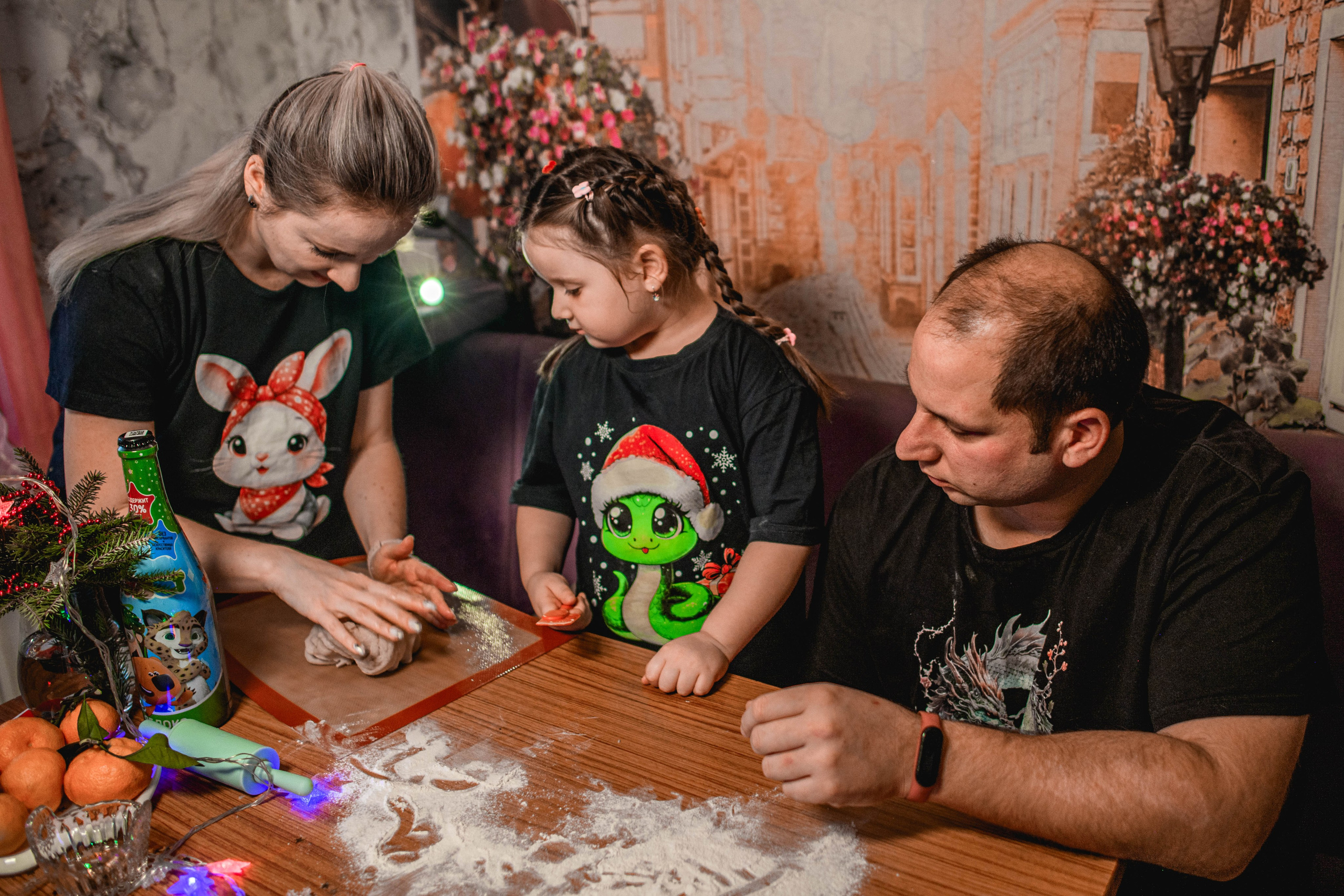 Новый год на кухне. Фотограф/Тортодел Семёнова Анастасия