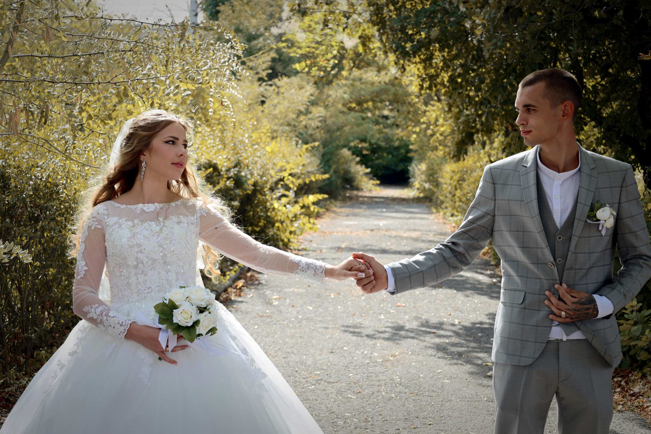 Алина и Дмитрий г. Шахты 31 августа 2024. Свадебный фотограф ростовская область