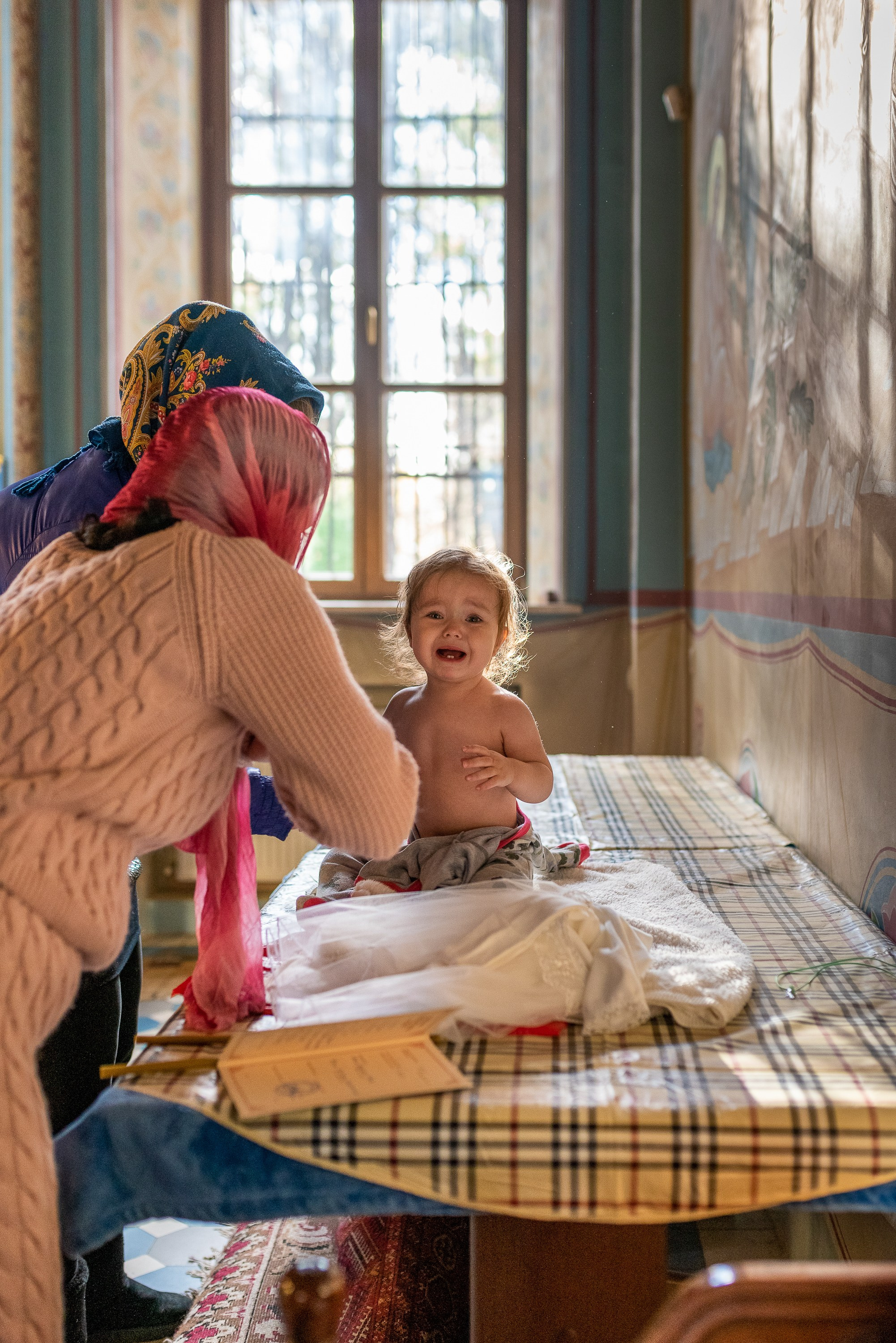 Крещение Розы. Фотограф Андрей Зикеев, фотостудия AzArt Studio в Москве