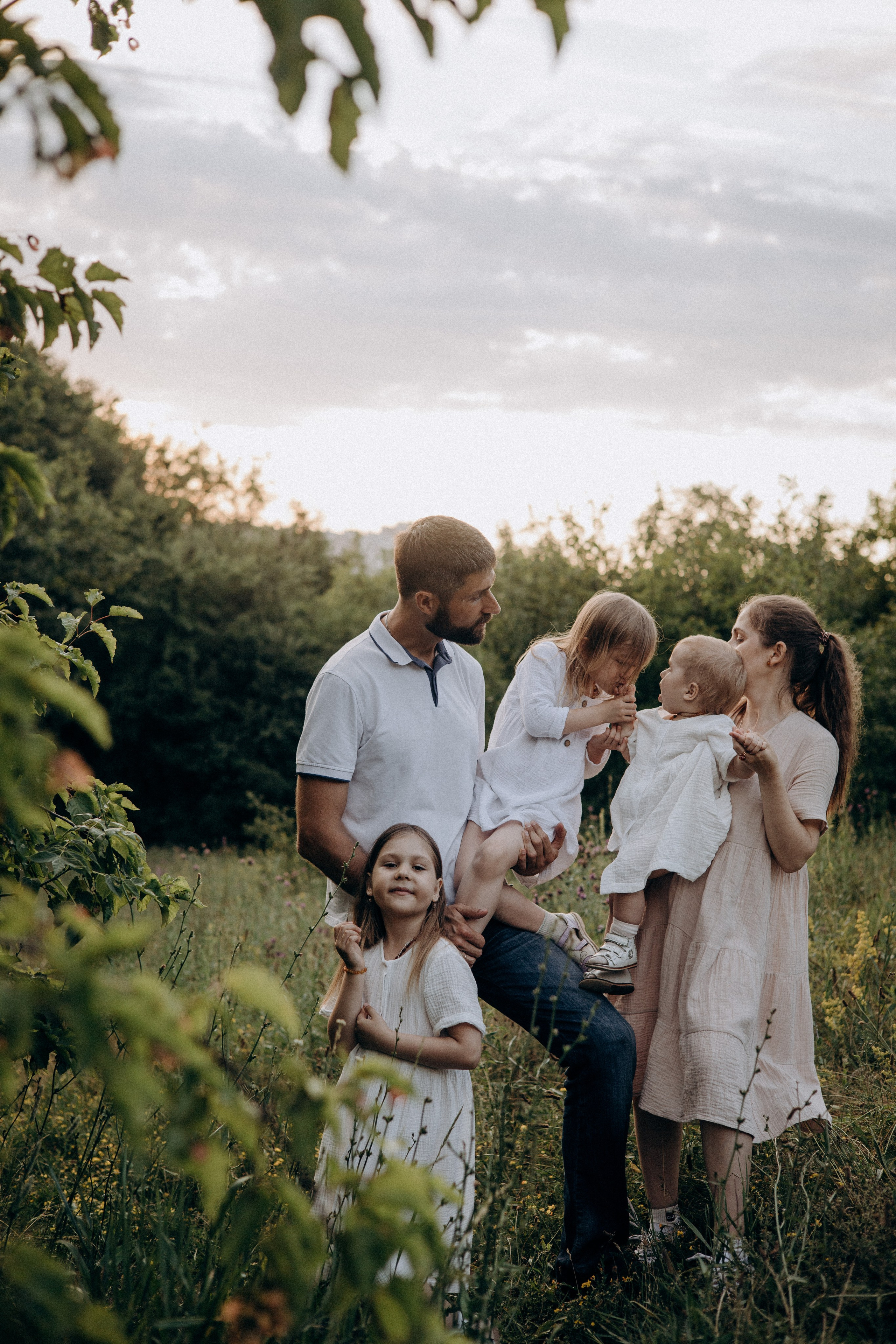 Маша, Антон, Варя, Фея и Вера. Портретный и семейный фотограф в Воронеже Ксения Ремизова