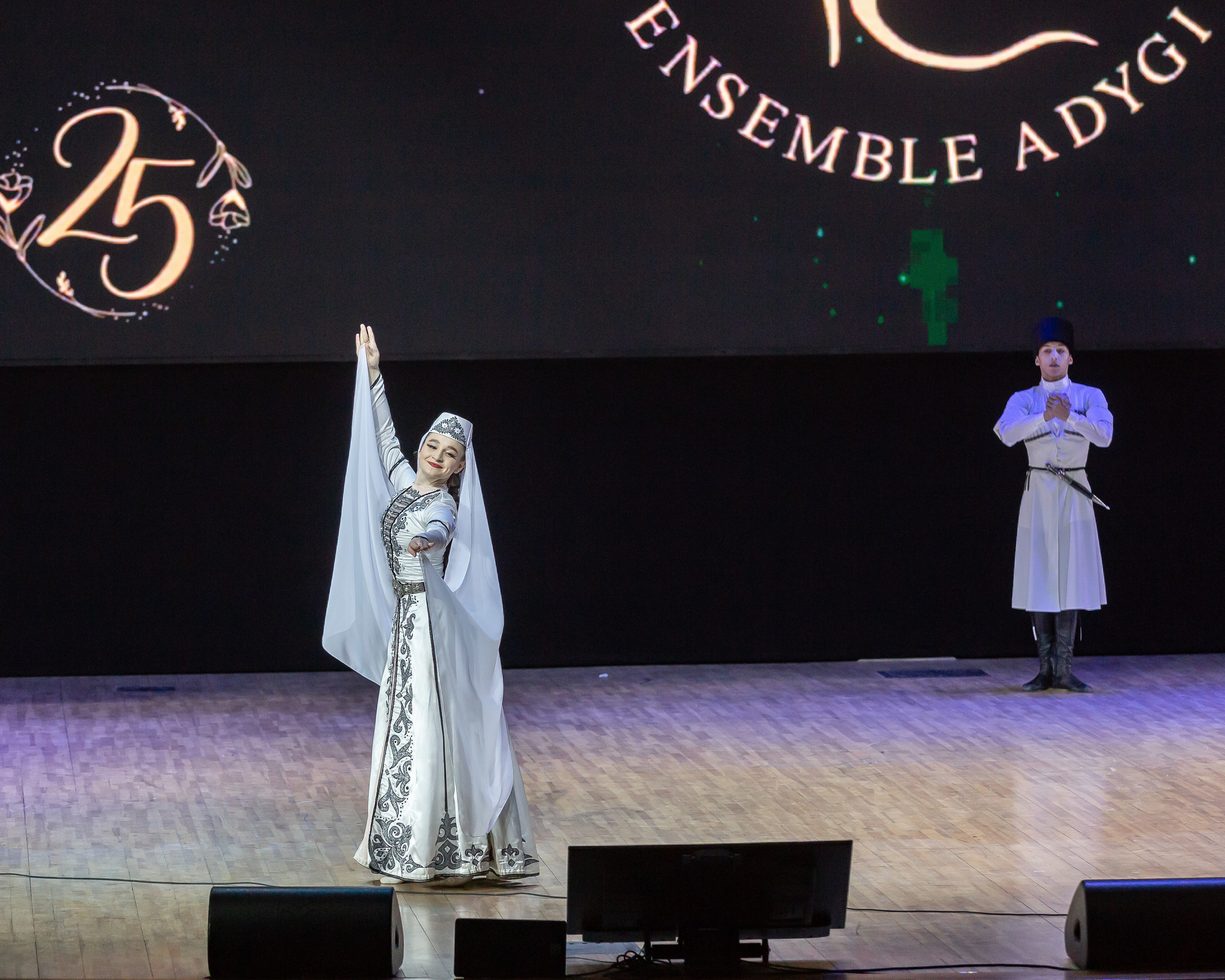 Юбилейный концерт танцевального коллектива «Адыги». Репортажный фотограф в Москве