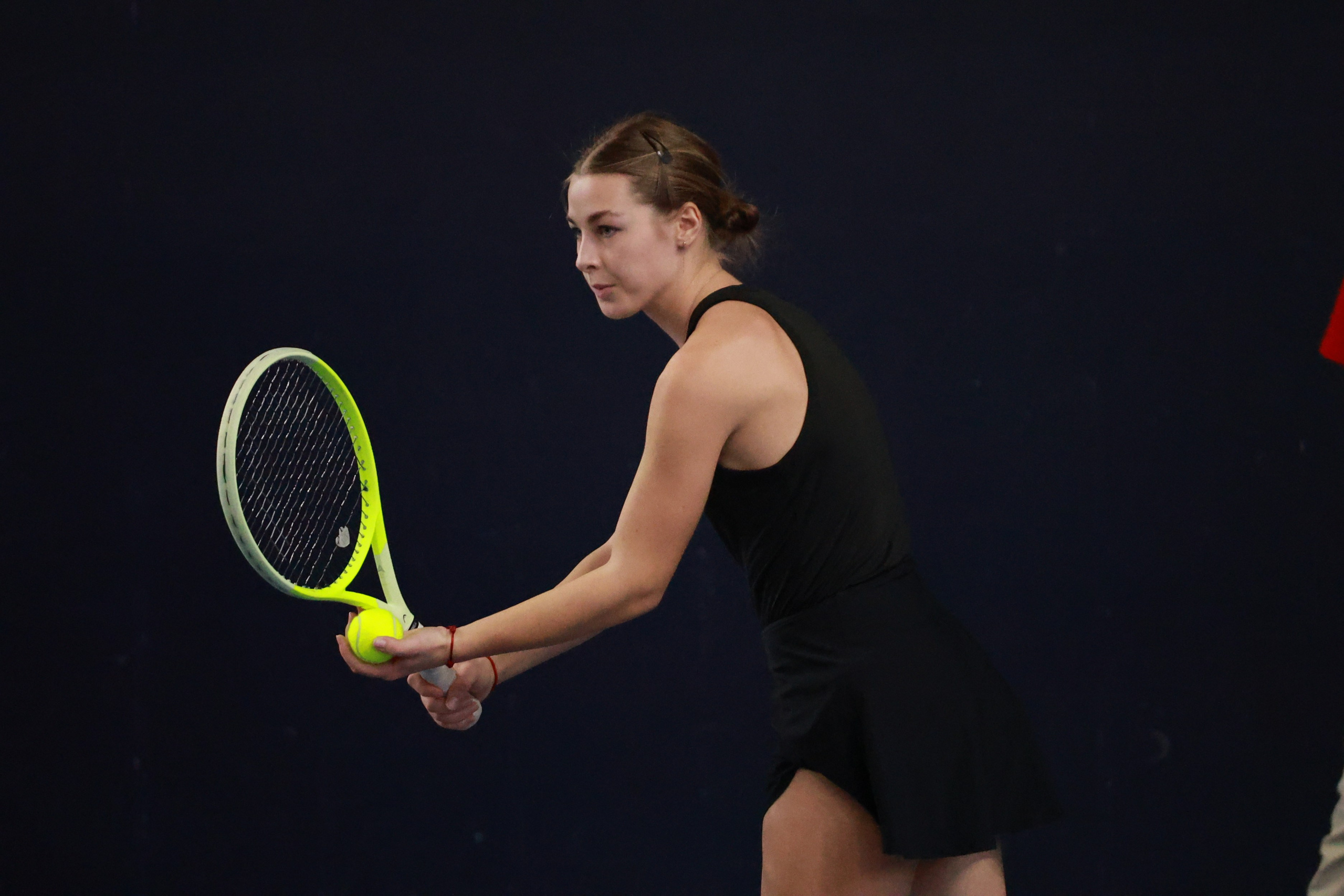 Открытый зимний кубок по теннису Winter Moscow Open 2025. Репортажный фотограф, спортивный фотограф в Москве и области