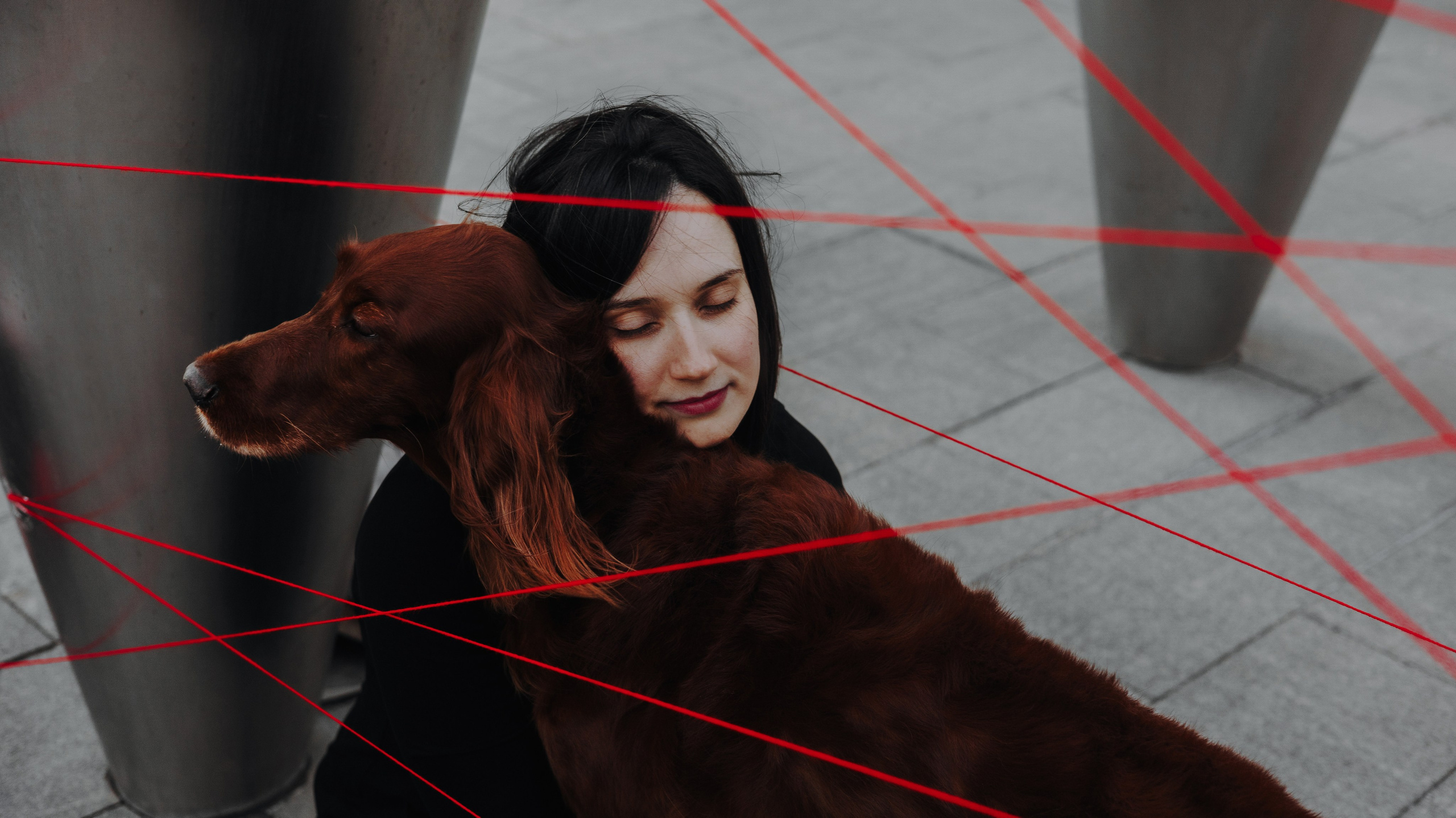 Маша и Лика. Фотограф-анималист Богданова Полина