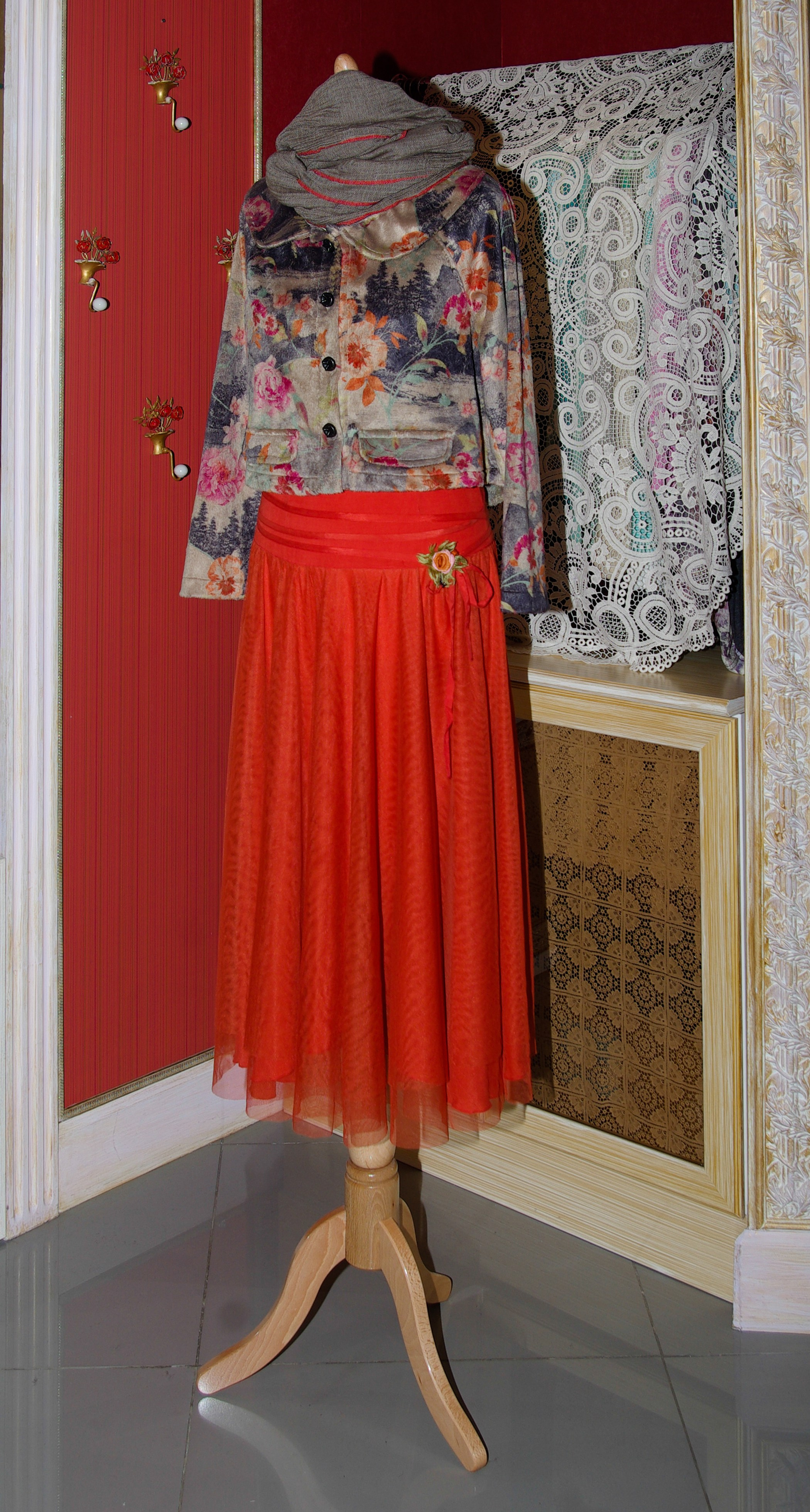 Магазин одежды и тканей. Главная