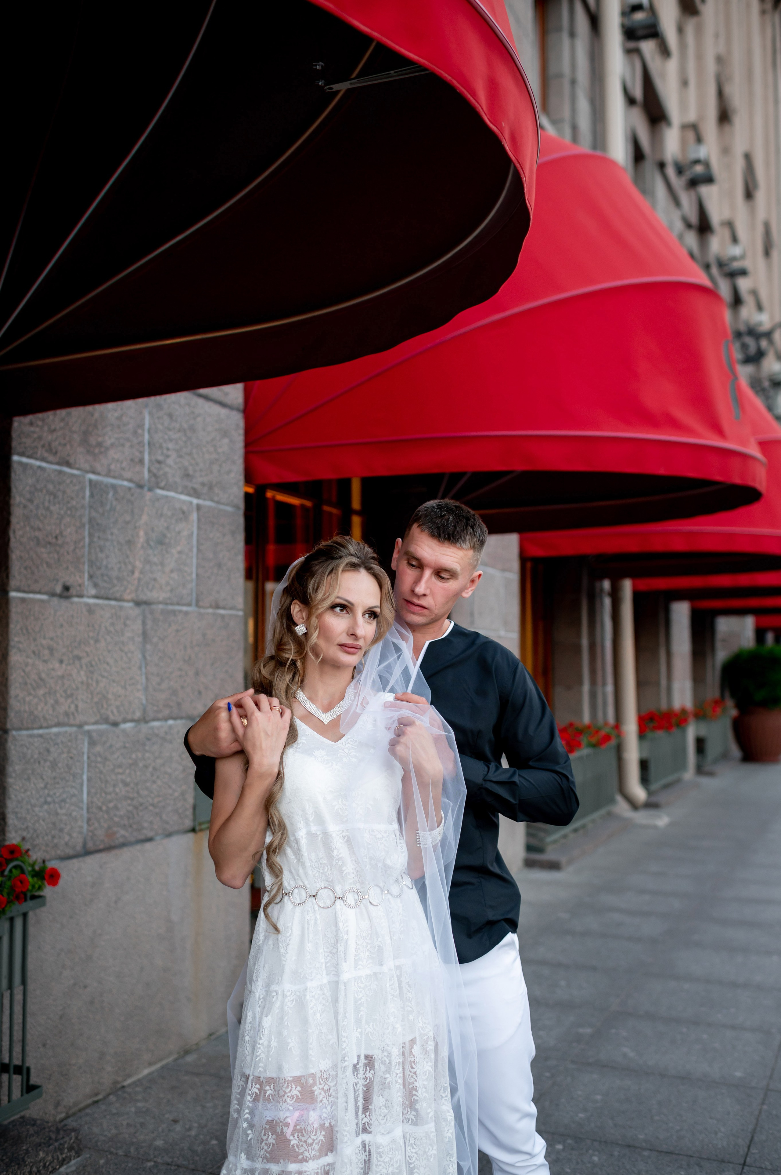 Екатерина и Андрей (свадебная фотосессия в вечернем Петербурге). Портретный, семейный и свадебный фотограф в Санкт-Петербурге и в Пушкине Ширяев Денис