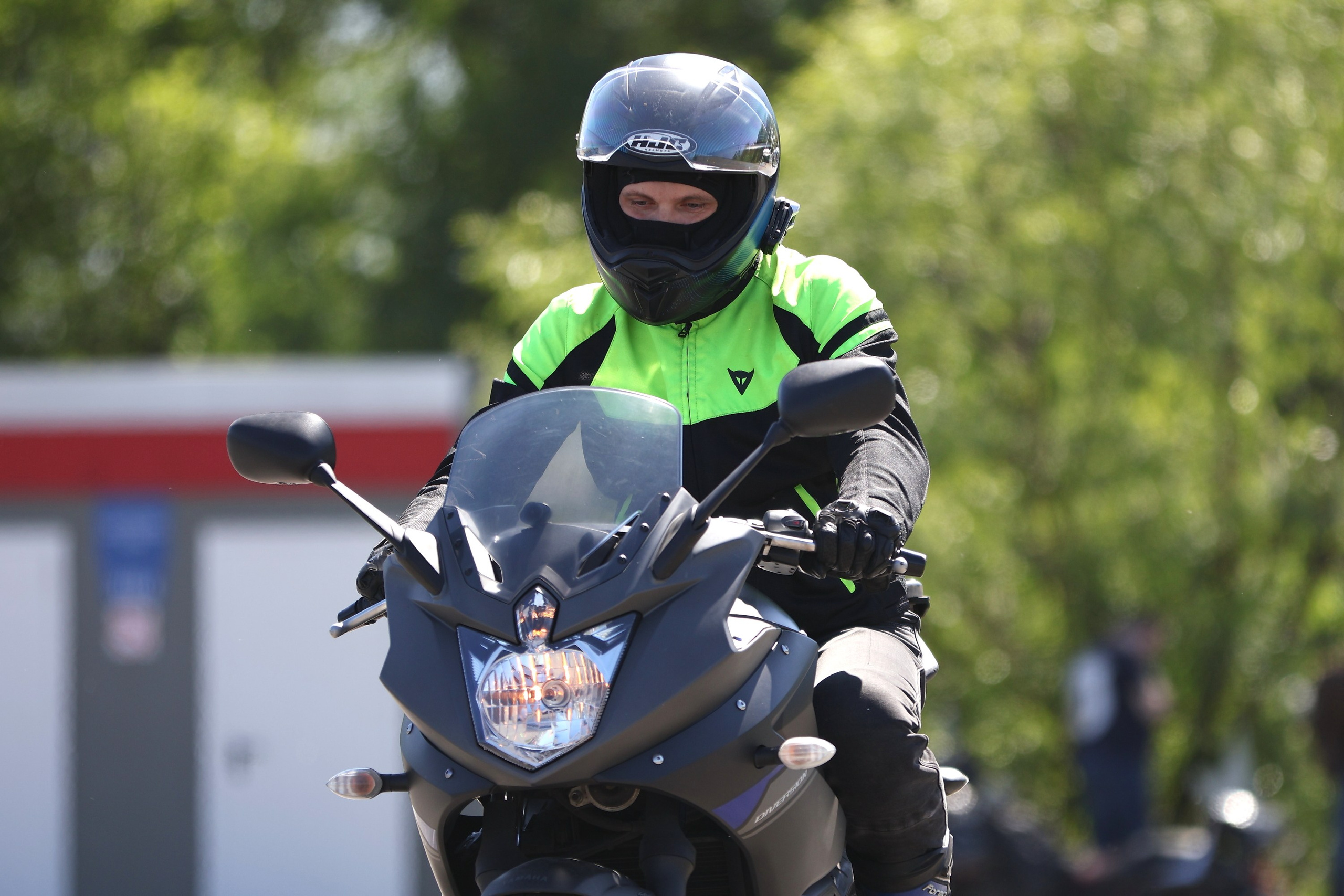 Мотоучебка. Занятия на площадке. Спортивный и репортажный фотограф Ермакова Светлана