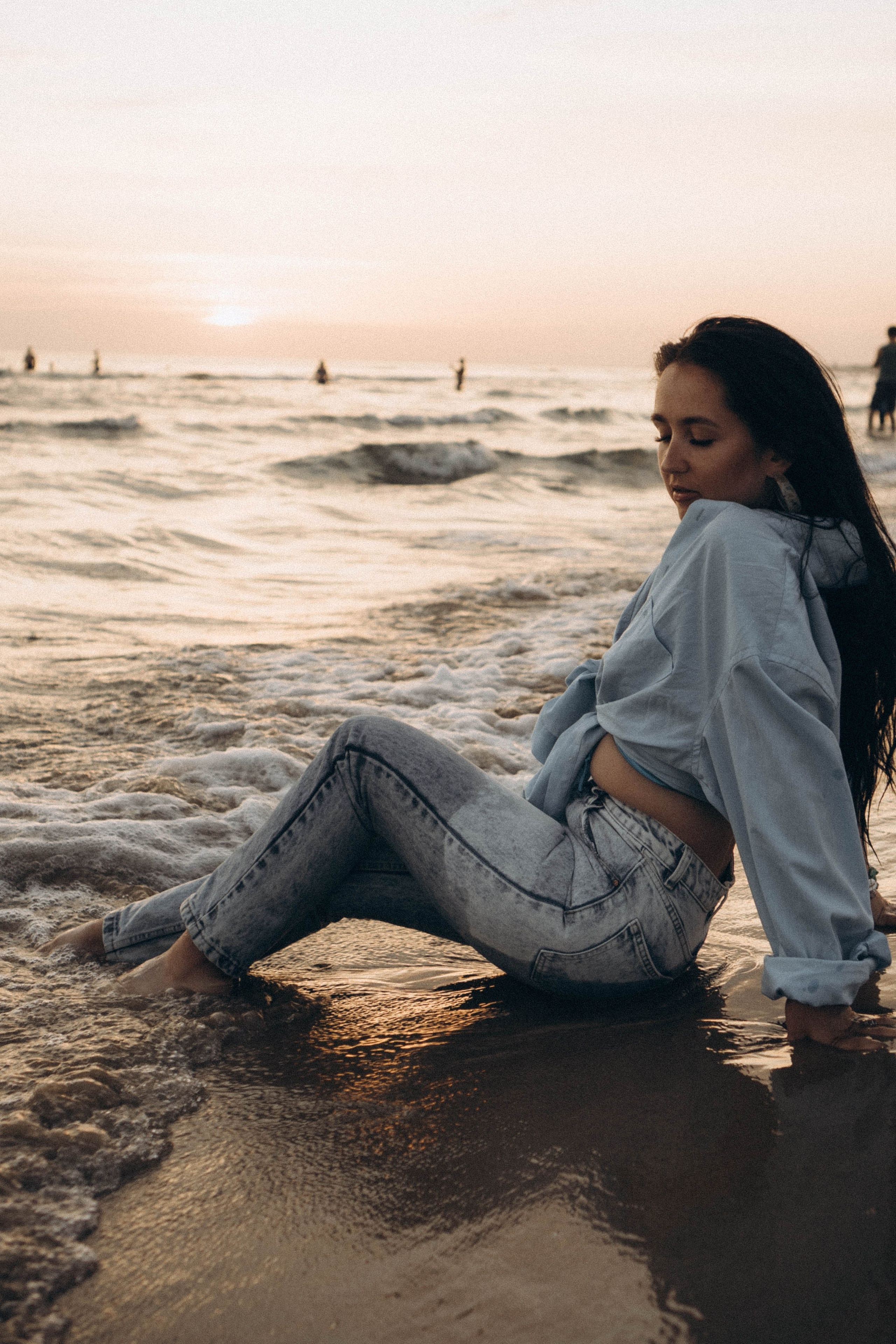 Июльский вечер на берегу черного моря. Профессиональный фотограф, Санкт-Петербург — Виктория Богомолова