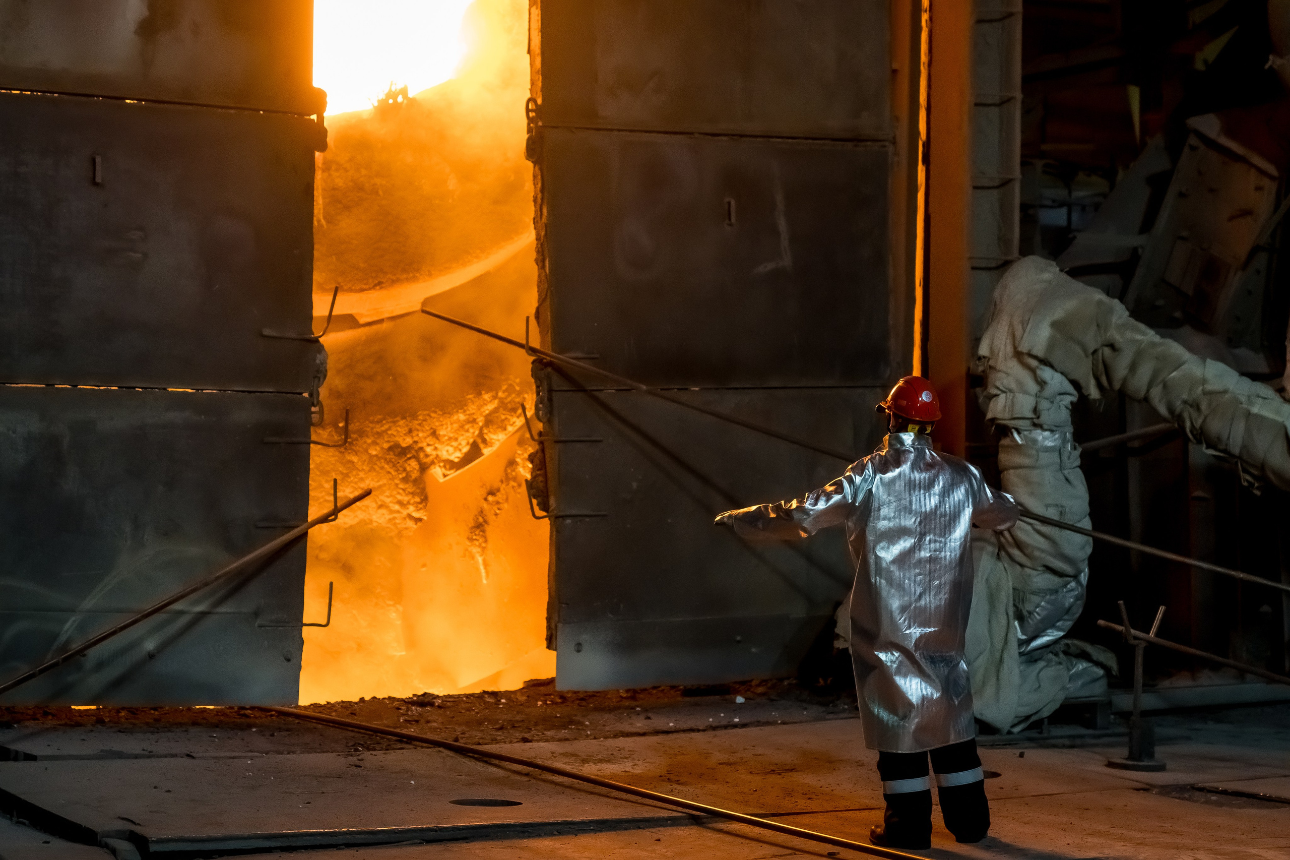ККЦ выплавил 900-миллионную тонну стали. Сергей Петруша. Фотограф