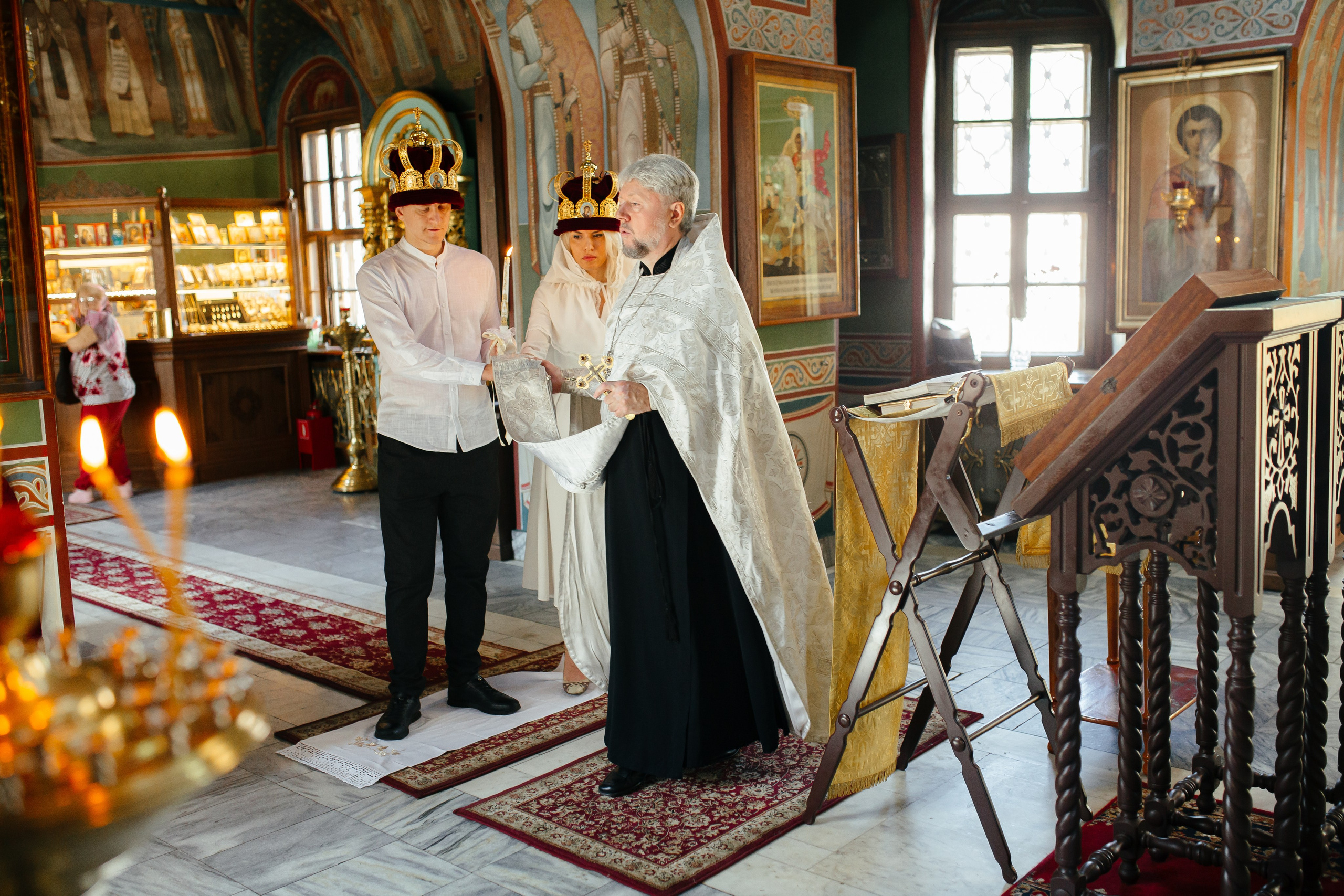 Храм святых благоверных князей Бориса и Глеба в Зюзино. Свадебный и семейный фотограф