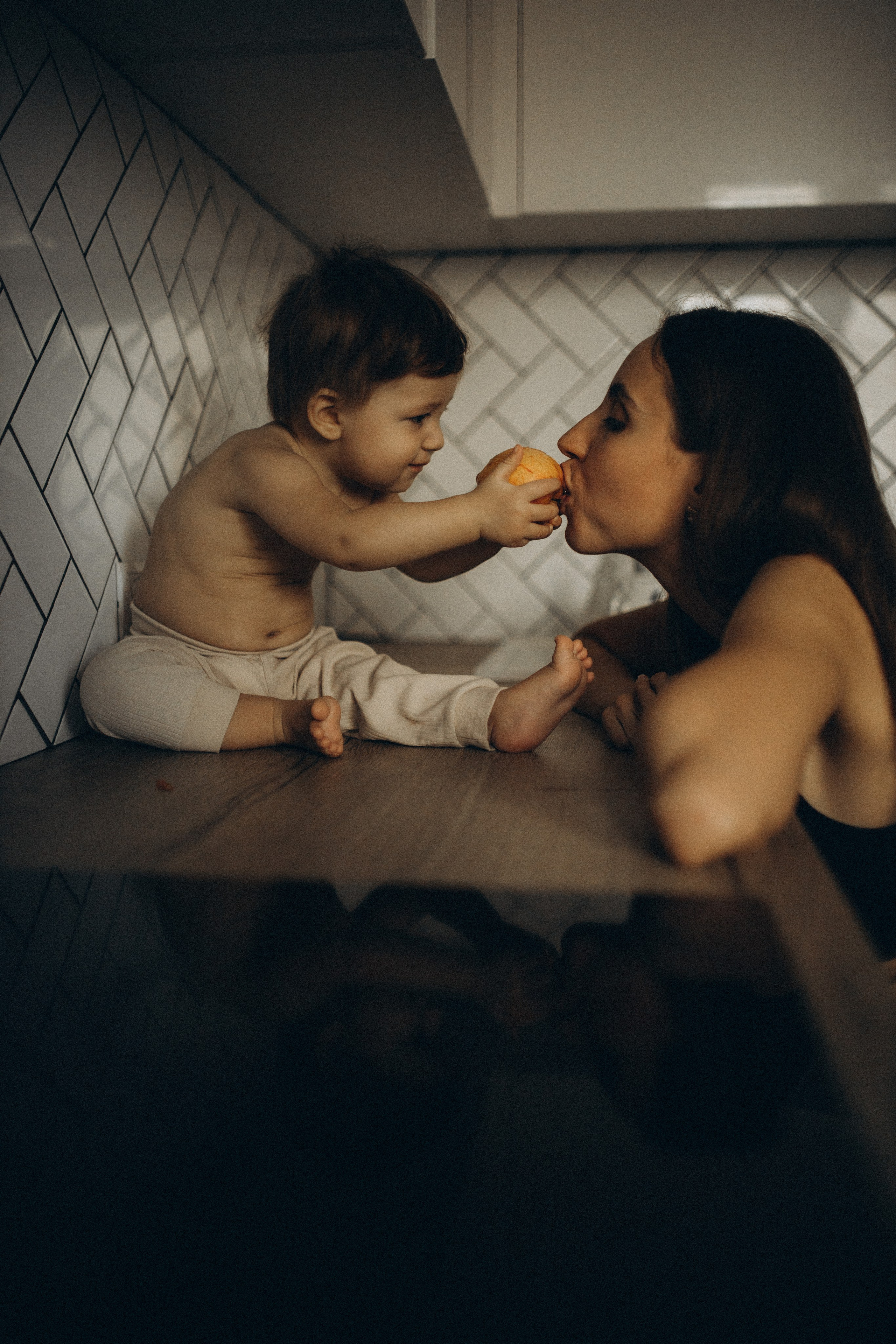 Марина и Дима (11 мес). Семейный и детский фотограф Красноярск Иркутск Денк Анна